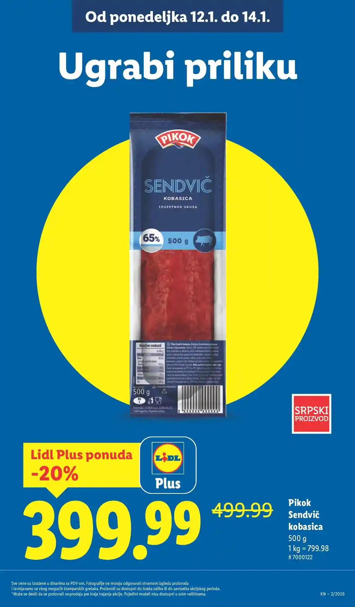 Lidl katalog sniženja Lidl akcija sniženja