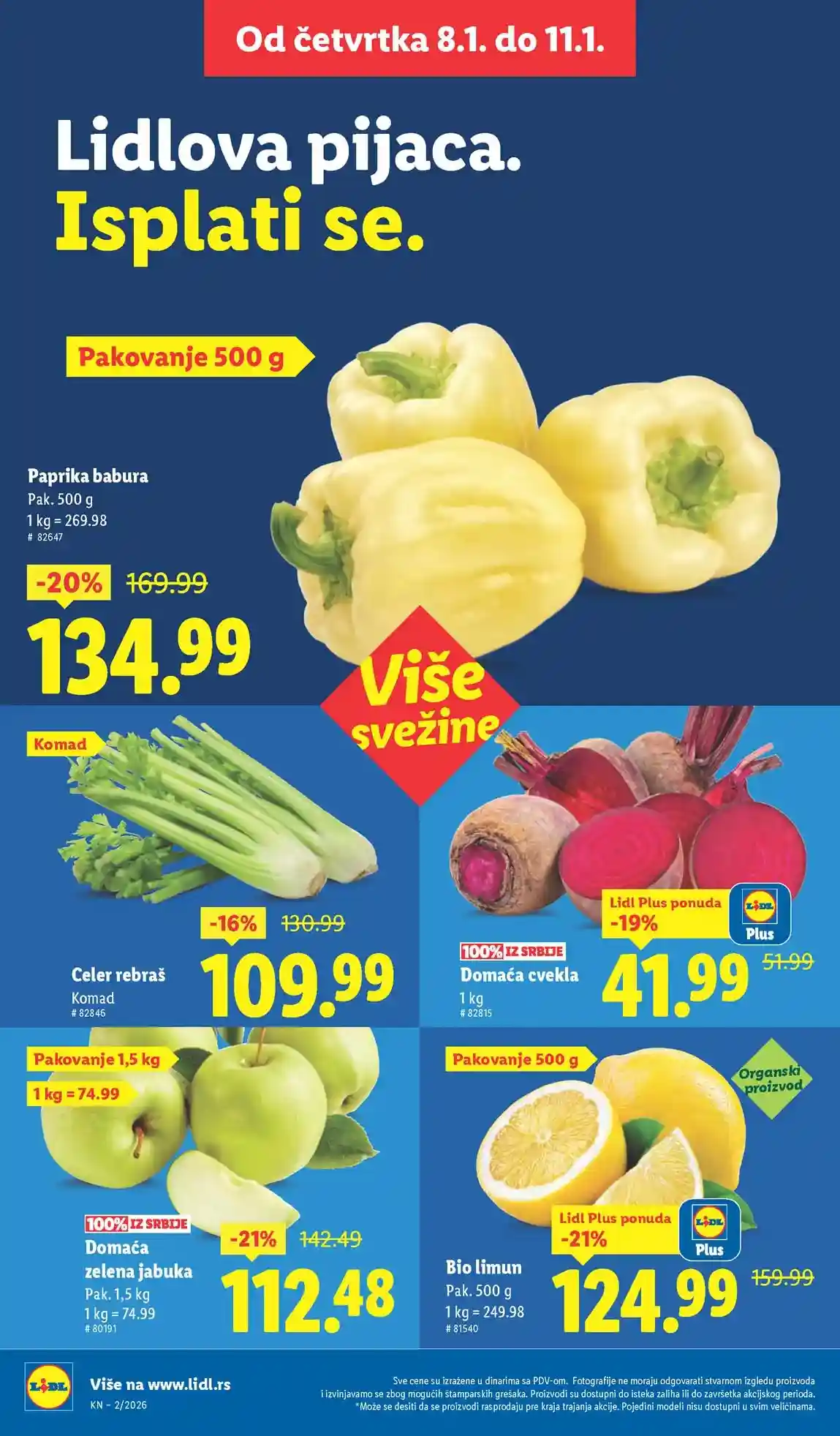 Lidl katalog sniženja Lidl akcija sniženja