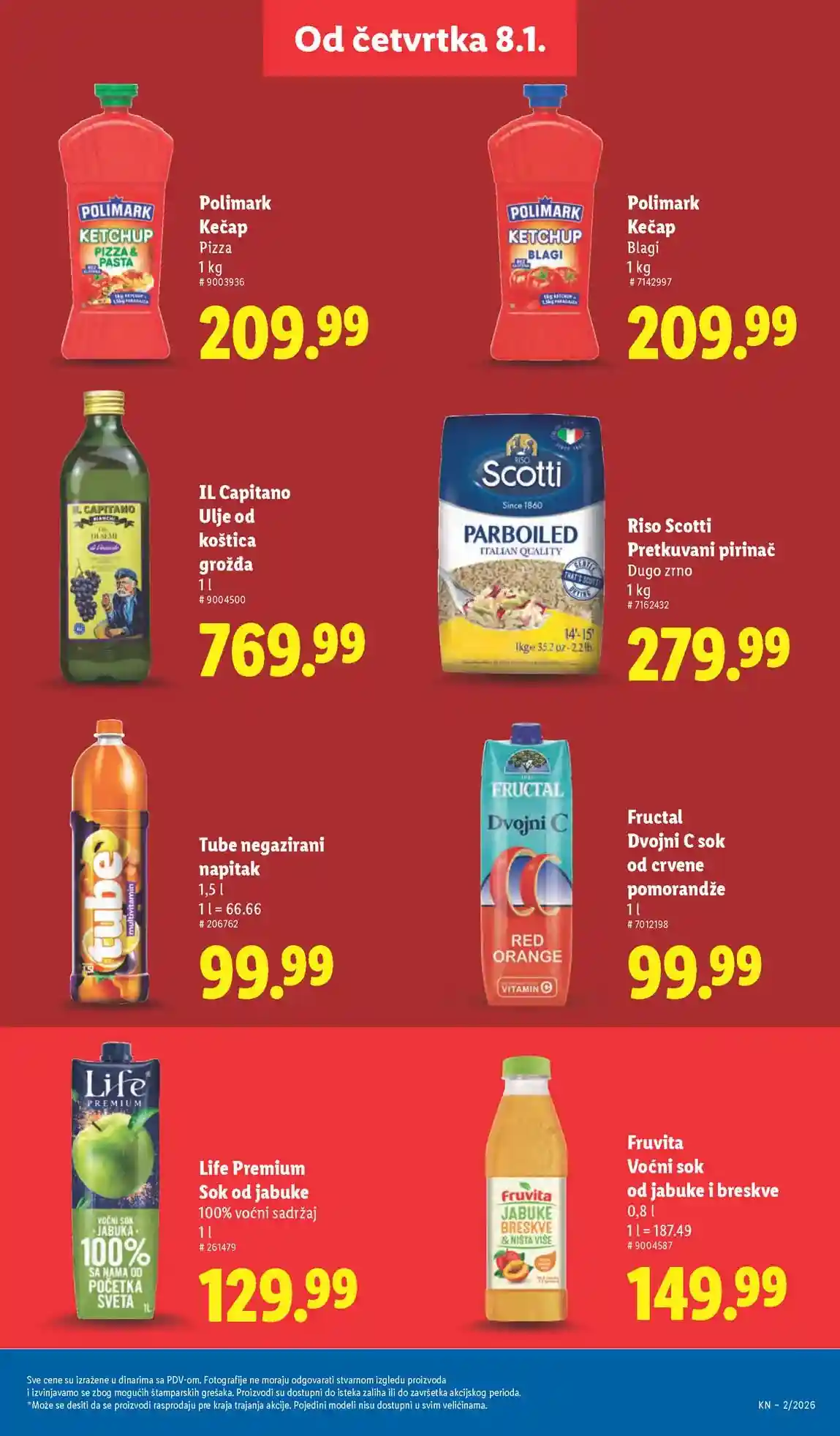 Lidl katalog sniženja Lidl akcija sniženja