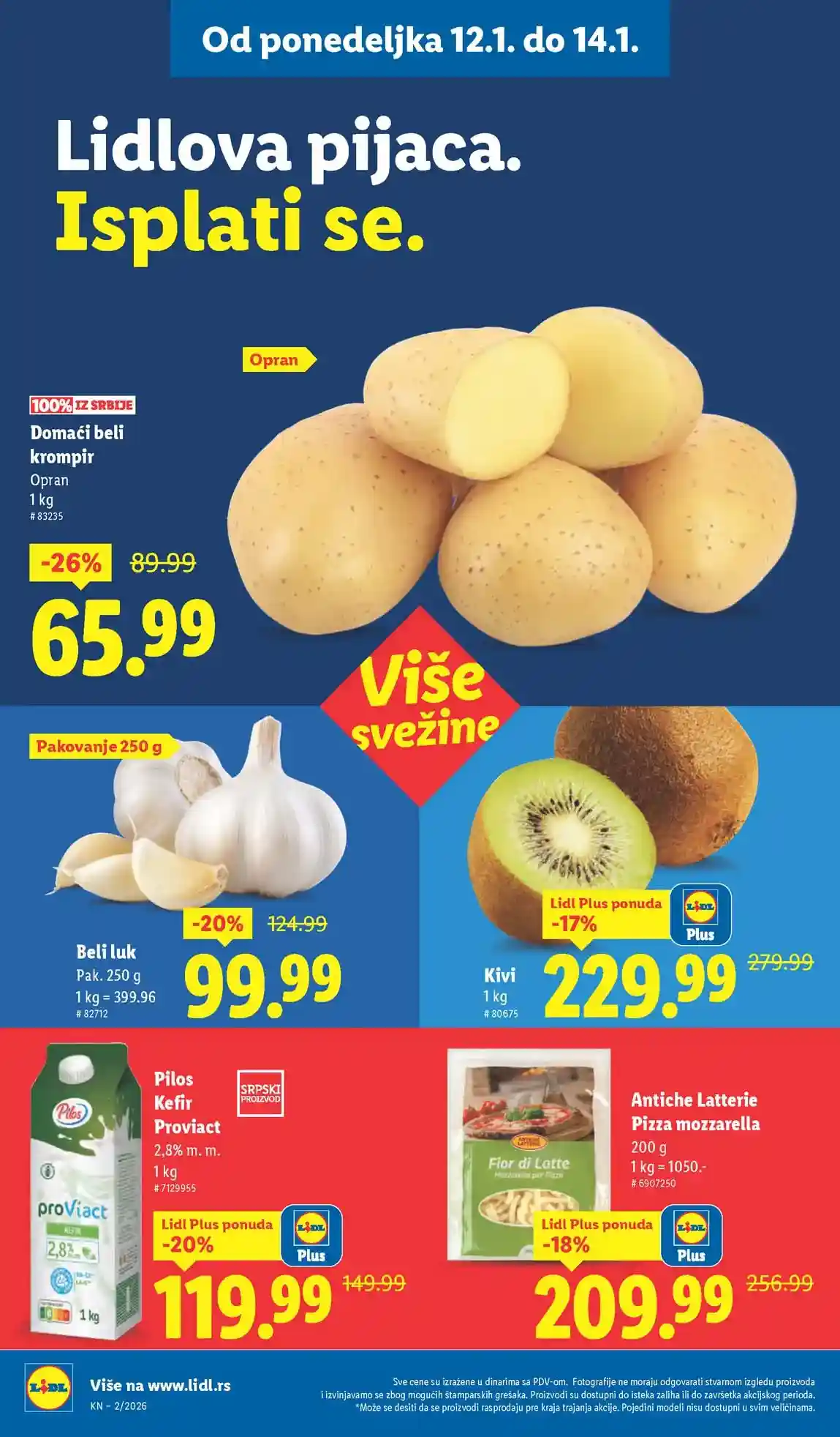 Lidl katalog sniženja Lidl akcija sniženja
