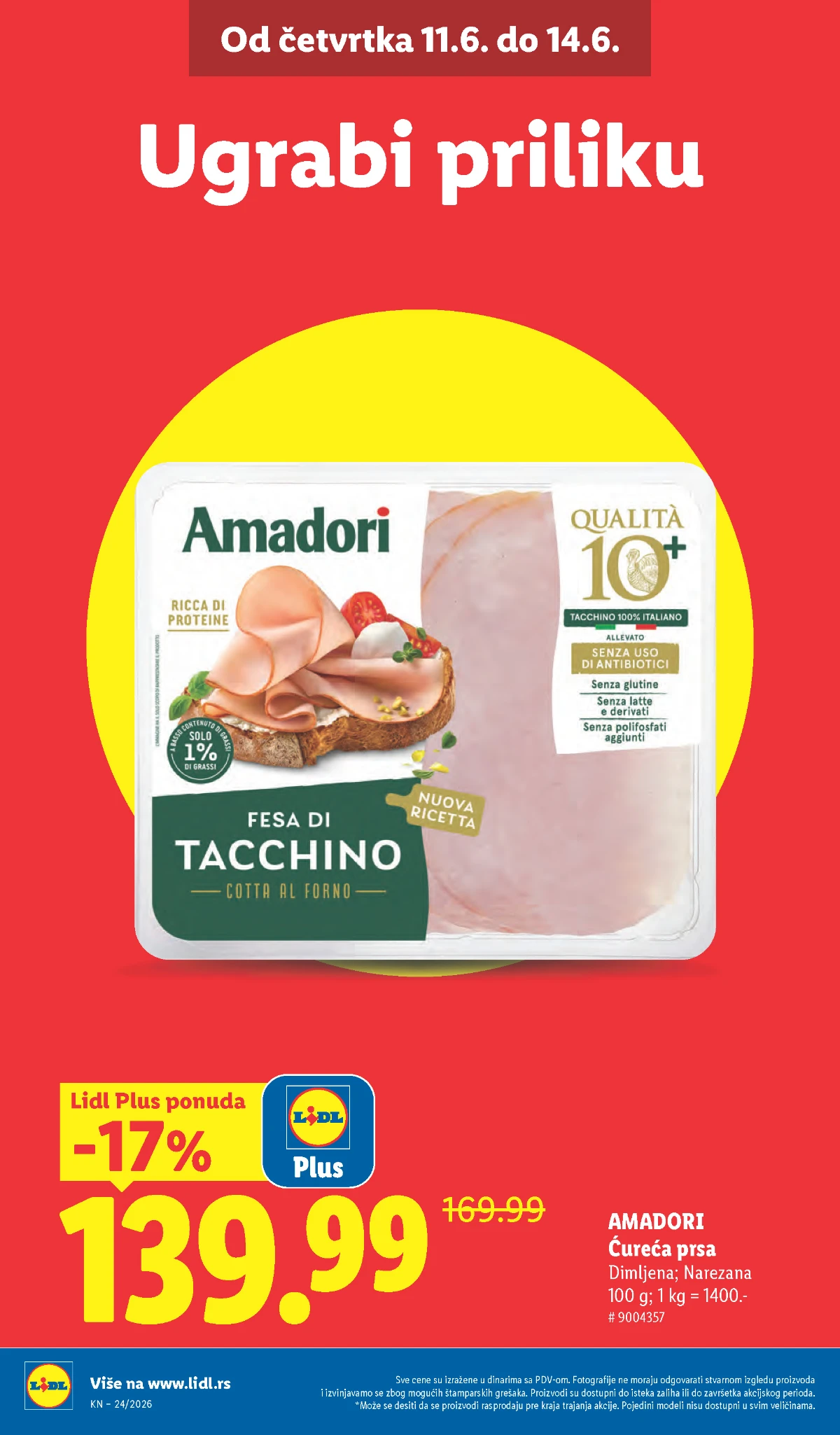 Gelatelli sladoled, tortilje i Bellarom kafa u Lidl katalogu