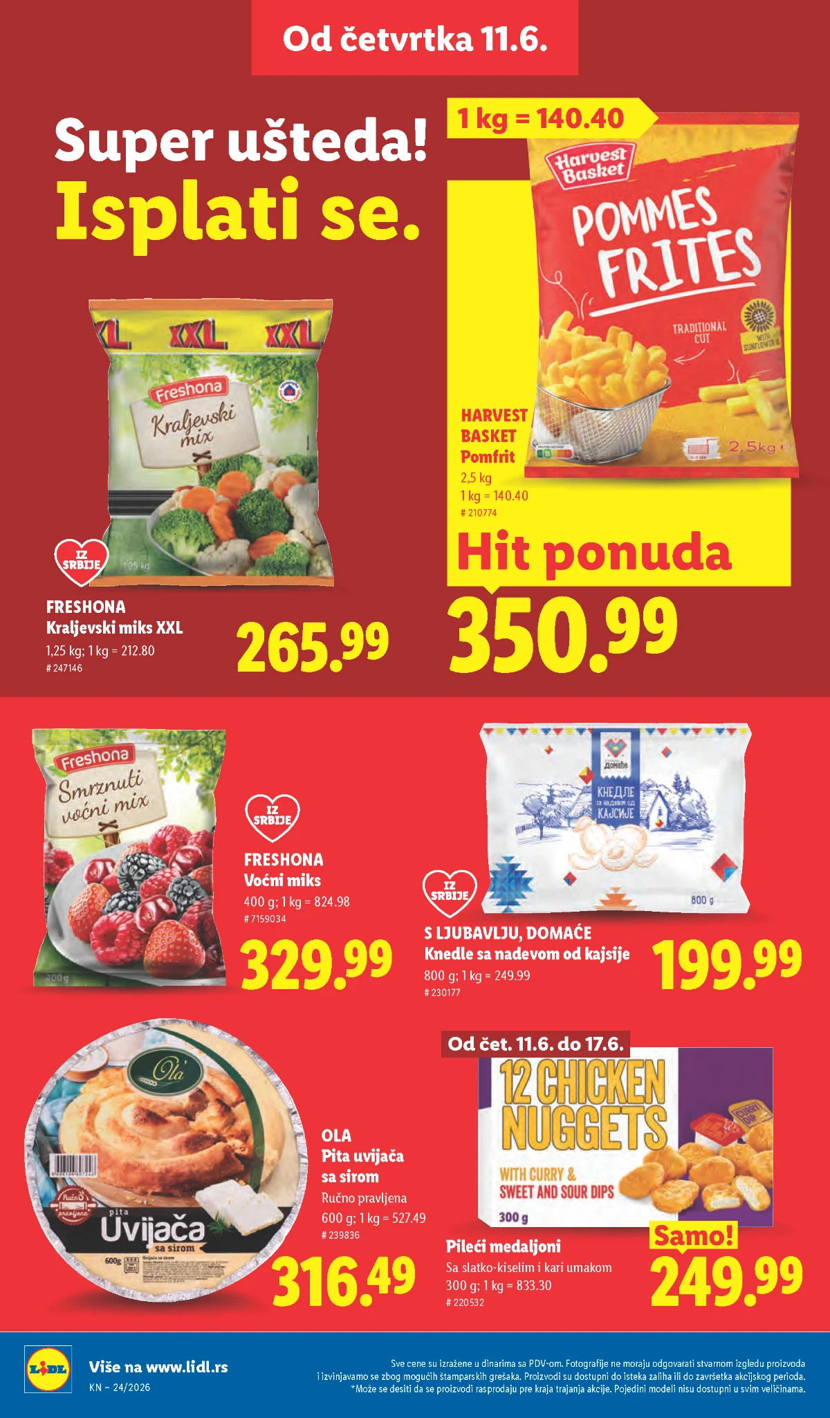 Lidl katalog sniženja i akcijskih ponuda strana 22