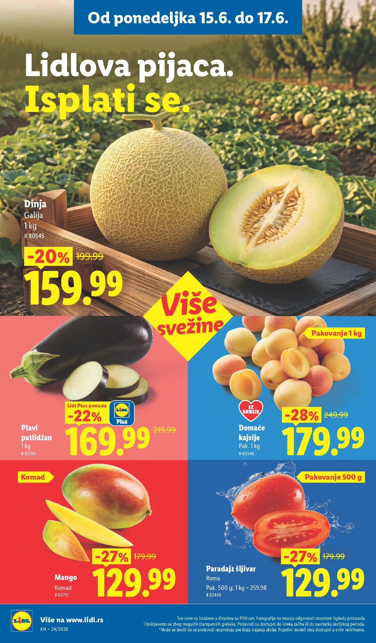 Lidl katalog sniženja i akcijskih ponuda strana 84