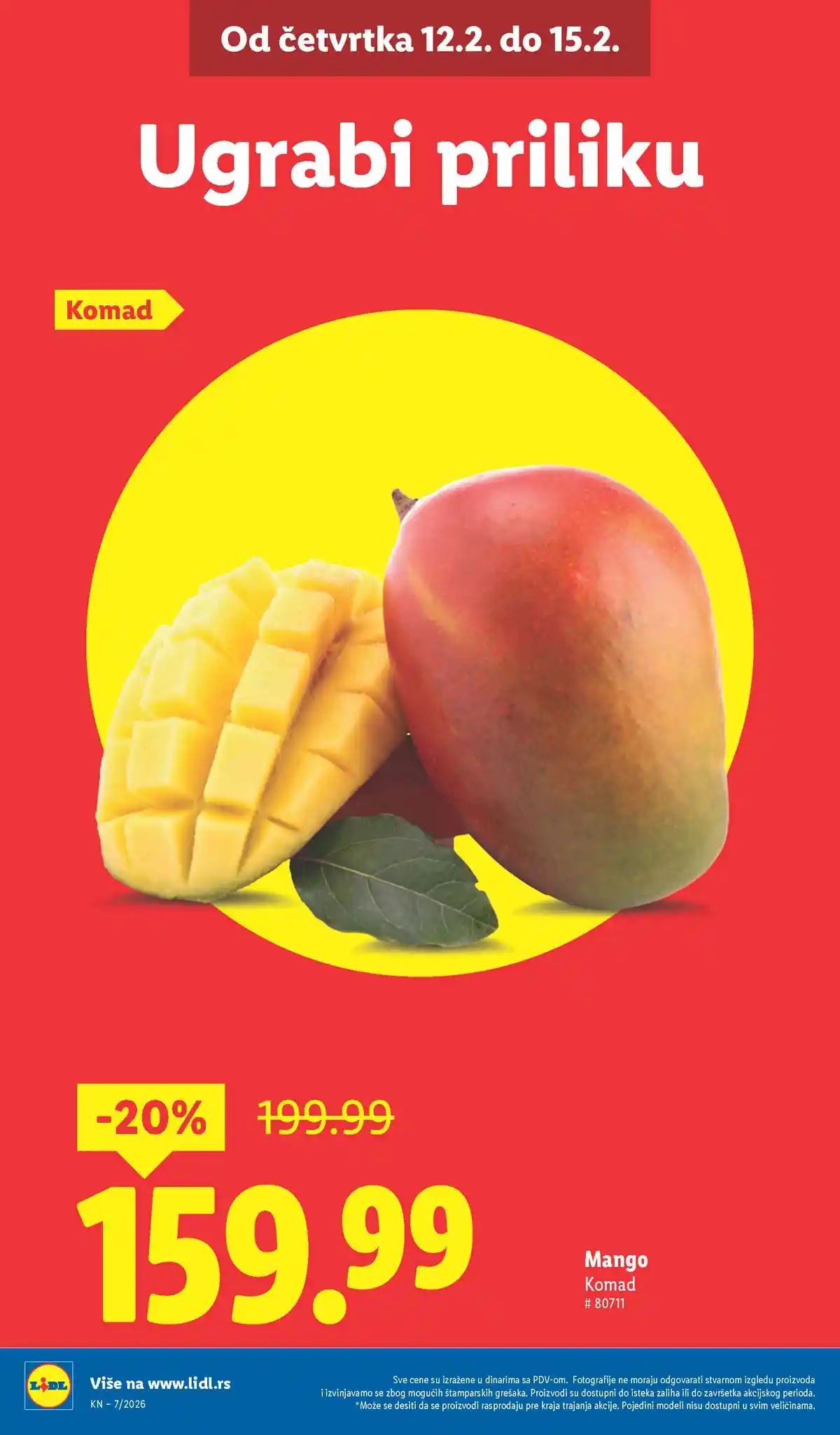 Lidl katalog akcija Srbija popusti do 18. februara 2026 – strana 2