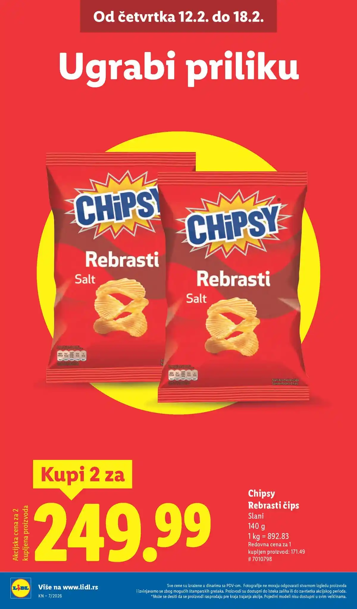 Lidl katalog sniženja Srbija februarska akcija – strana 8 Lidl katalog akcija Srbija popusti do 18. februara 2026 – strana 8
