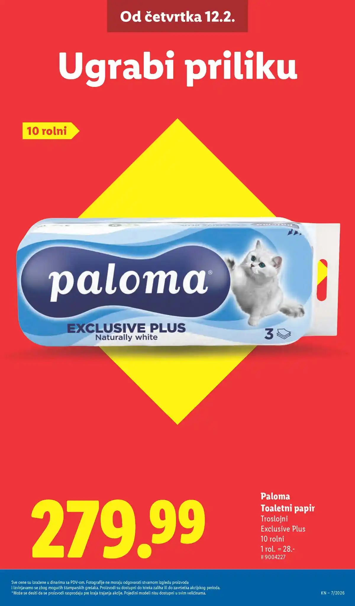Lidl katalog sniženja Srbija februarska akcija – strana 9 Lidl katalog akcija Srbija popusti do 18. februara 2026 – strana 9
