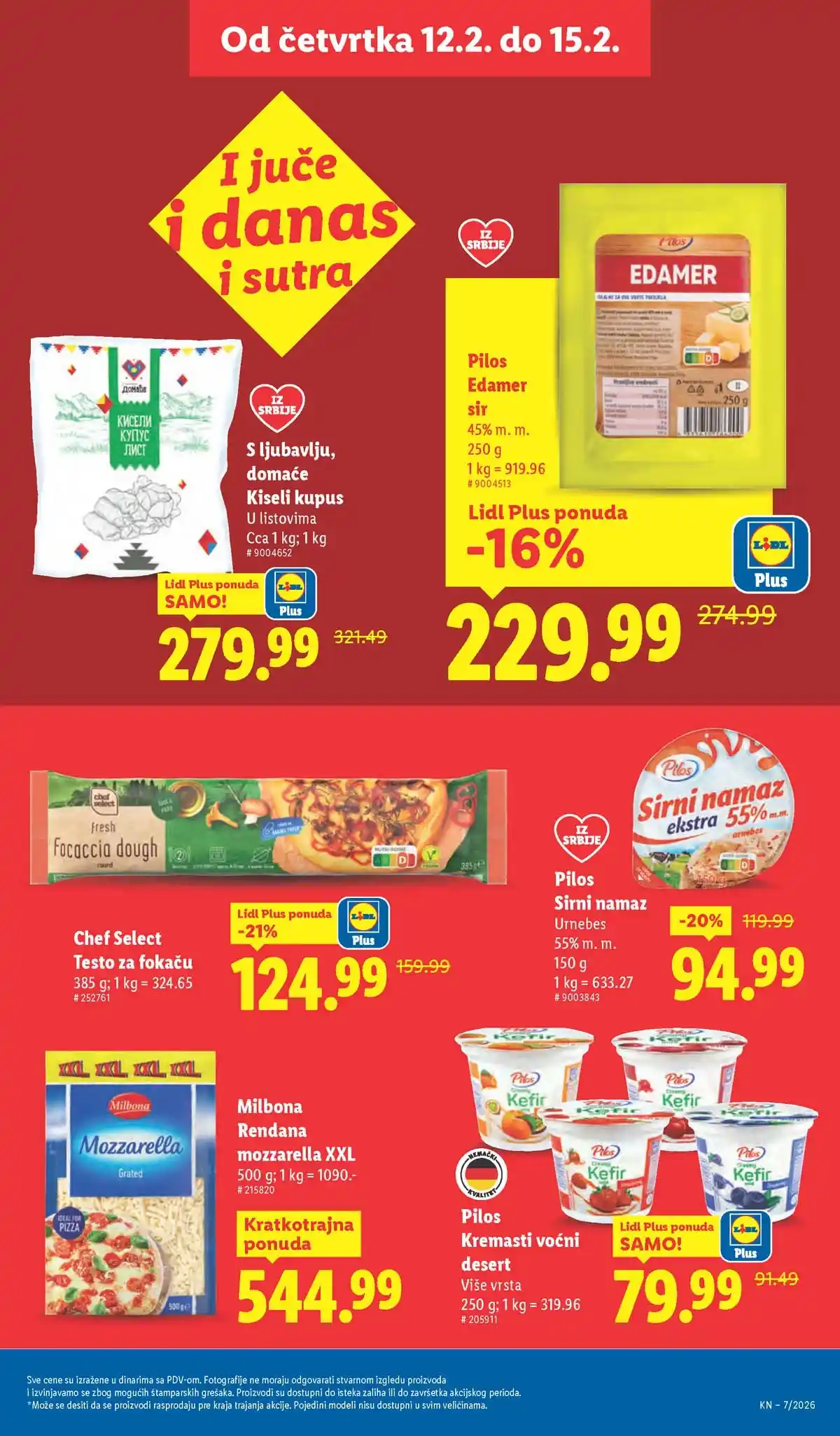 Lidl katalog sniženja Srbija februarska akcija – strana 19 Lidl katalog akcija Srbija popusti do 18. februara 2026 – strana 19