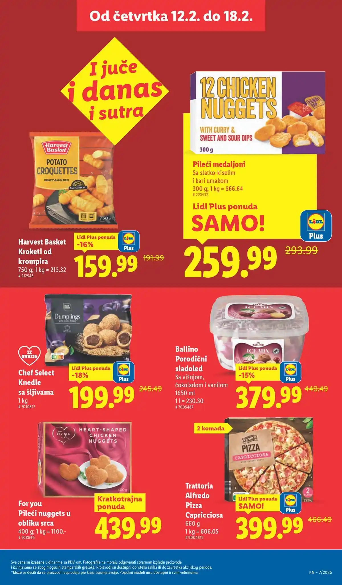Lidl katalog sniženja Srbija februarska akcija – strana 21 Lidl katalog akcija Srbija popusti do 18. februara 2026 – strana 21