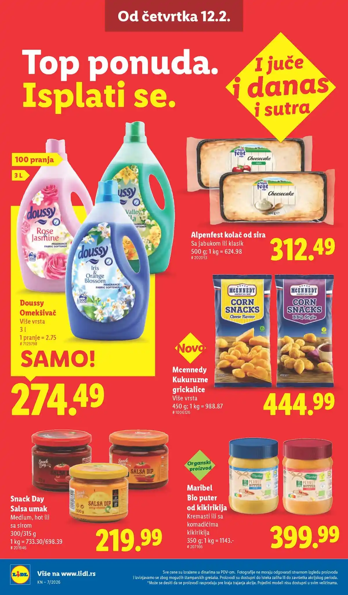 Lidl katalog sniženja Srbija februarska akcija – strana 24 Lidl katalog akcija Srbija popusti do 18. februara 2026 – strana 24