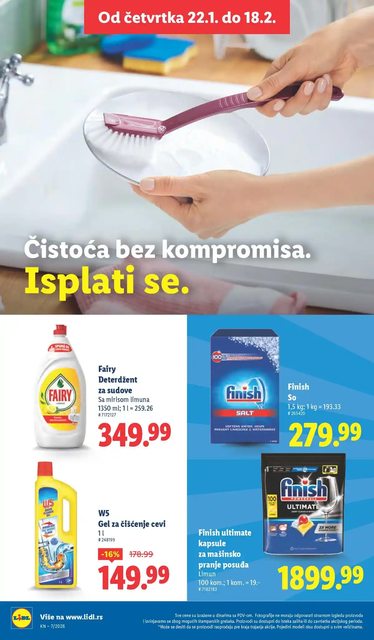Lidl katalog sniženja Srbija februarska akcija – strana 26 Lidl katalog akcija Srbija popusti do 18. februara 2026 – strana 26