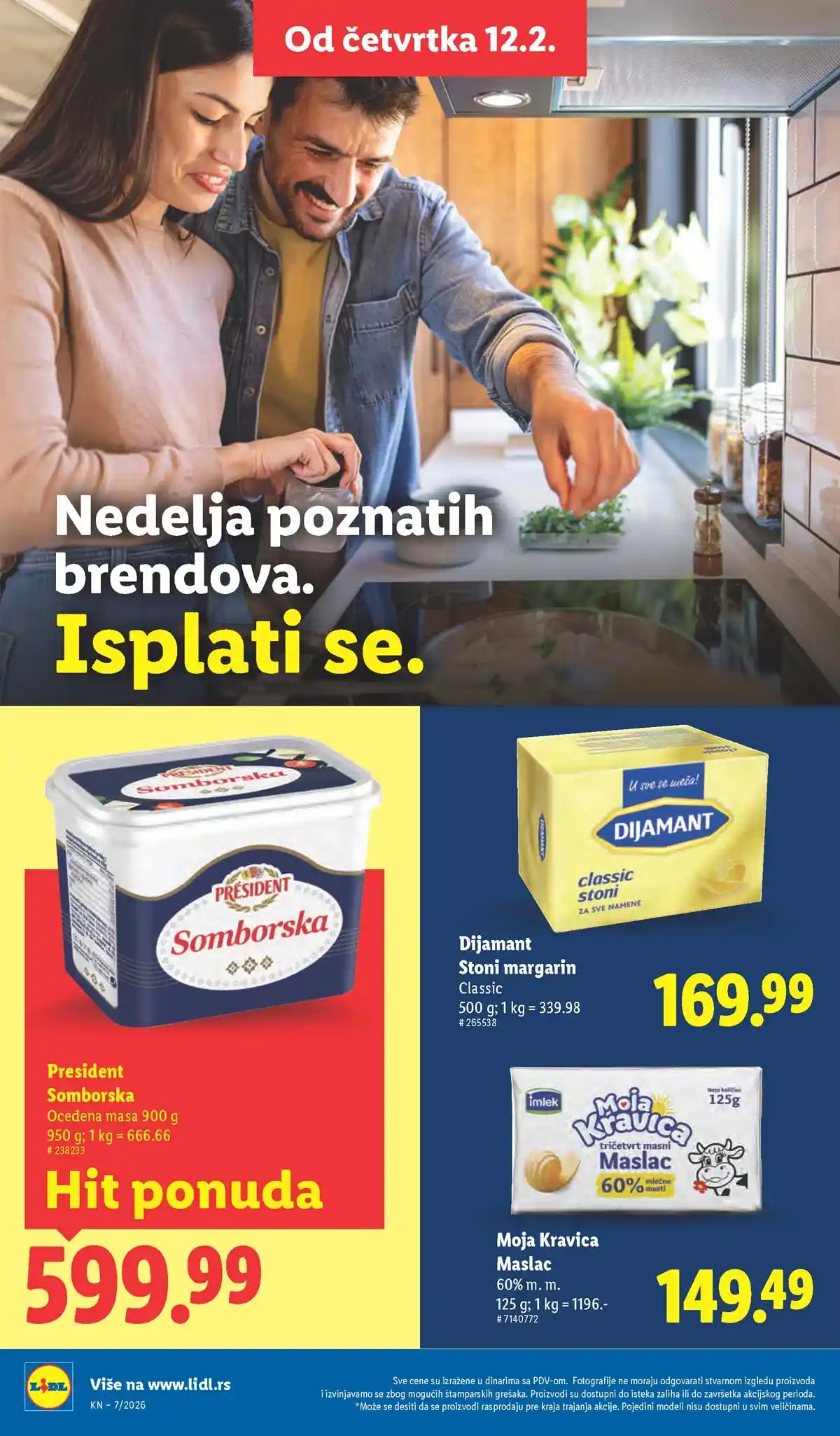 Lidl katalog sniženja Srbija februarska akcija – strana 28 Lidl katalog akcija Srbija popusti do 18. februara 2026 – strana 28