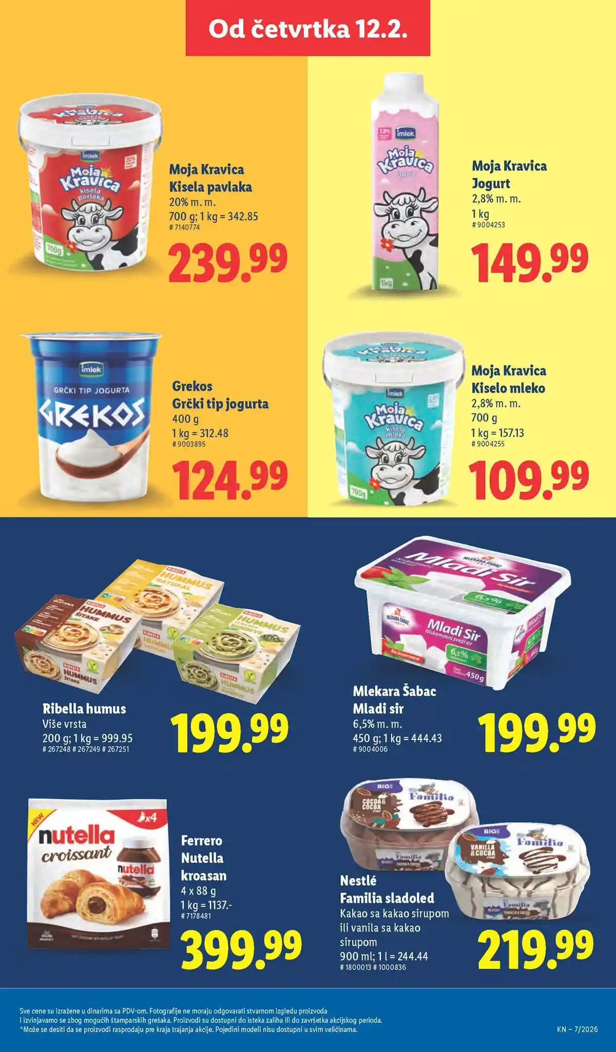 Lidl katalog sniženja Srbija februarska akcija – strana 29 Lidl katalog akcija Srbija popusti do 18. februara 2026 – strana 29