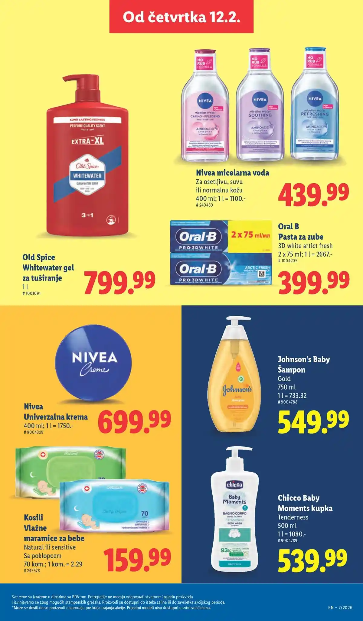 Lidl katalog sniženja Srbija februarska akcija – strana 37 Lidl katalog akcija Srbija popusti do 18. februara 2026 – strana 37