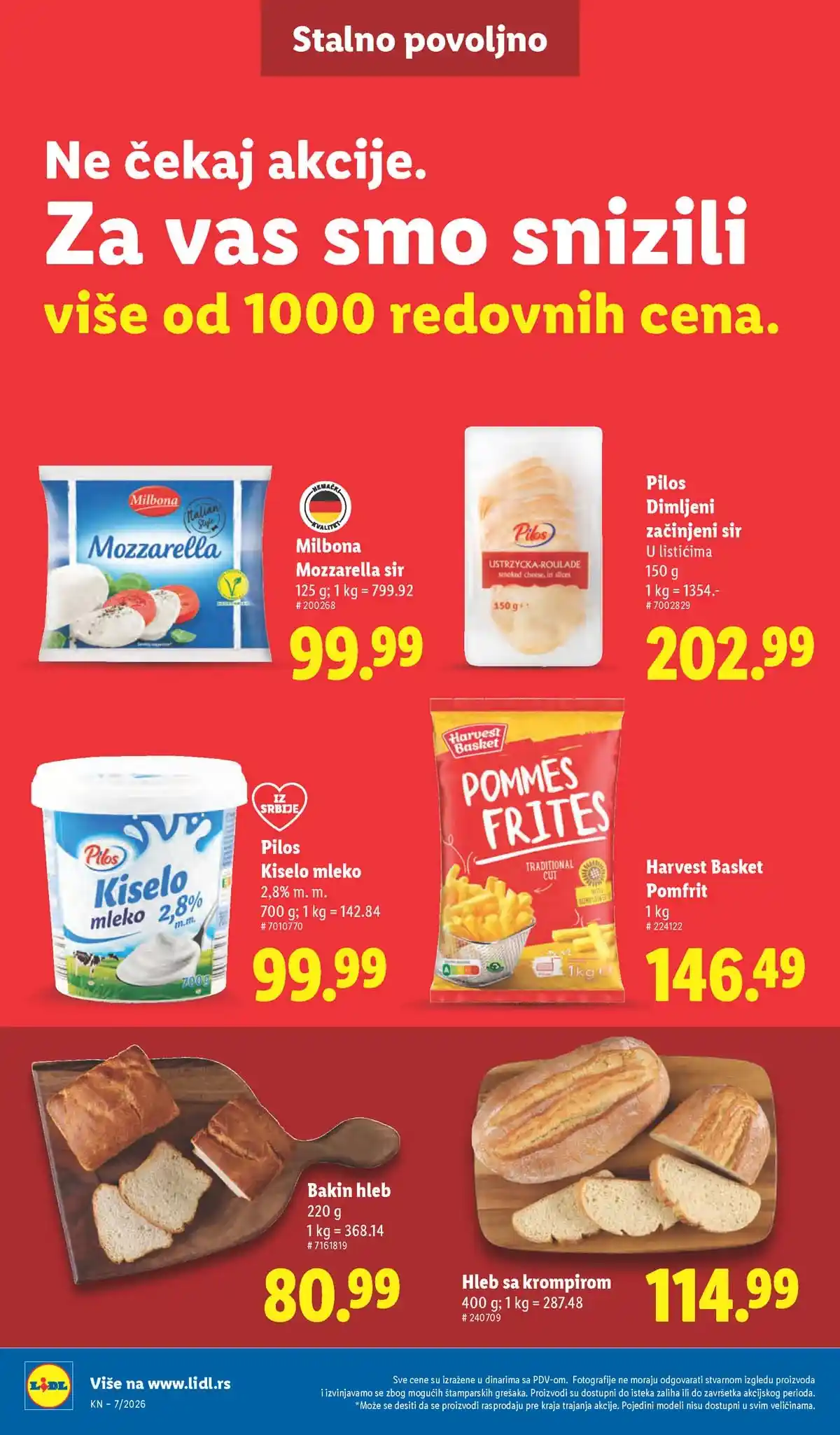 Lidl katalog sniženja Srbija februarska akcija – strana 38 Lidl katalog akcija Srbija popusti do 18. februara 2026 – strana 38