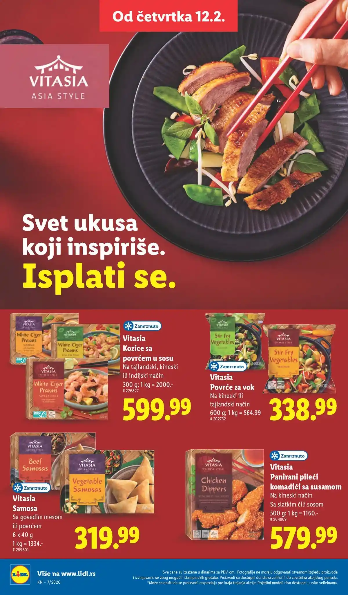 Lidl katalog sniženja Srbija februarska akcija – strana 40 Lidl katalog akcija Srbija popusti do 18. februara 2026 – strana 40