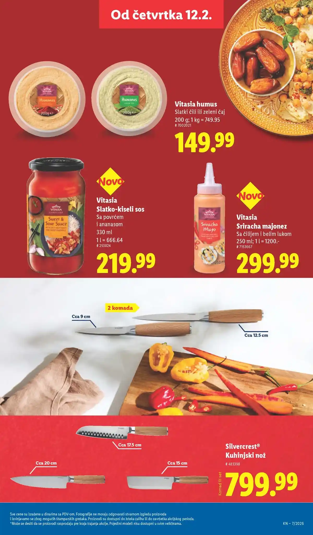 Lidl katalog sniženja Srbija februarska akcija – strana 43 Lidl katalog akcija Srbija popusti do 18. februara 2026 – strana 43