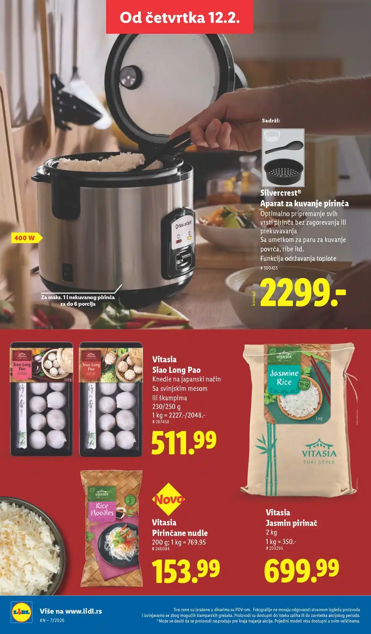 Lidl katalog sniženja Srbija februarska akcija – strana 44 Lidl katalog akcija Srbija popusti do 18. februara 2026 – strana 44