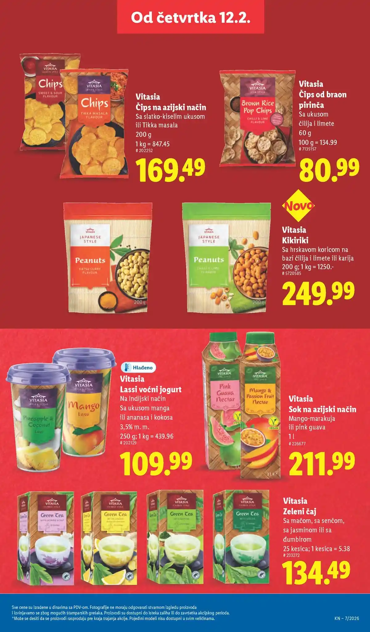 Lidl katalog sniženja Srbija februarska akcija – strana 45 Lidl katalog akcija Srbija popusti do 18. februara 2026 – strana 45