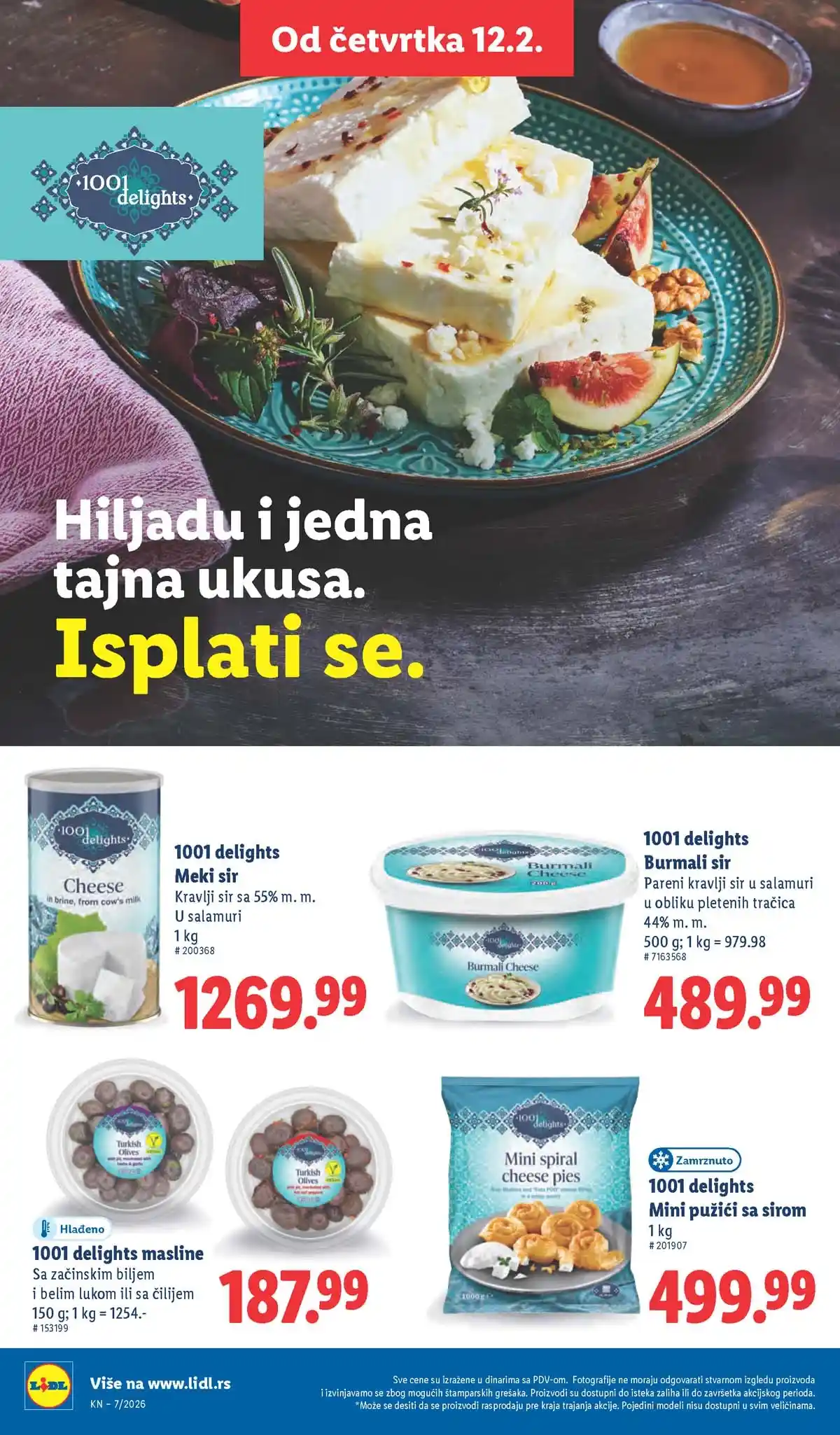 Lidl katalog sniženja Srbija februarska akcija – strana 46 Lidl katalog akcija Srbija popusti do 18. februara 2026 – strana 46