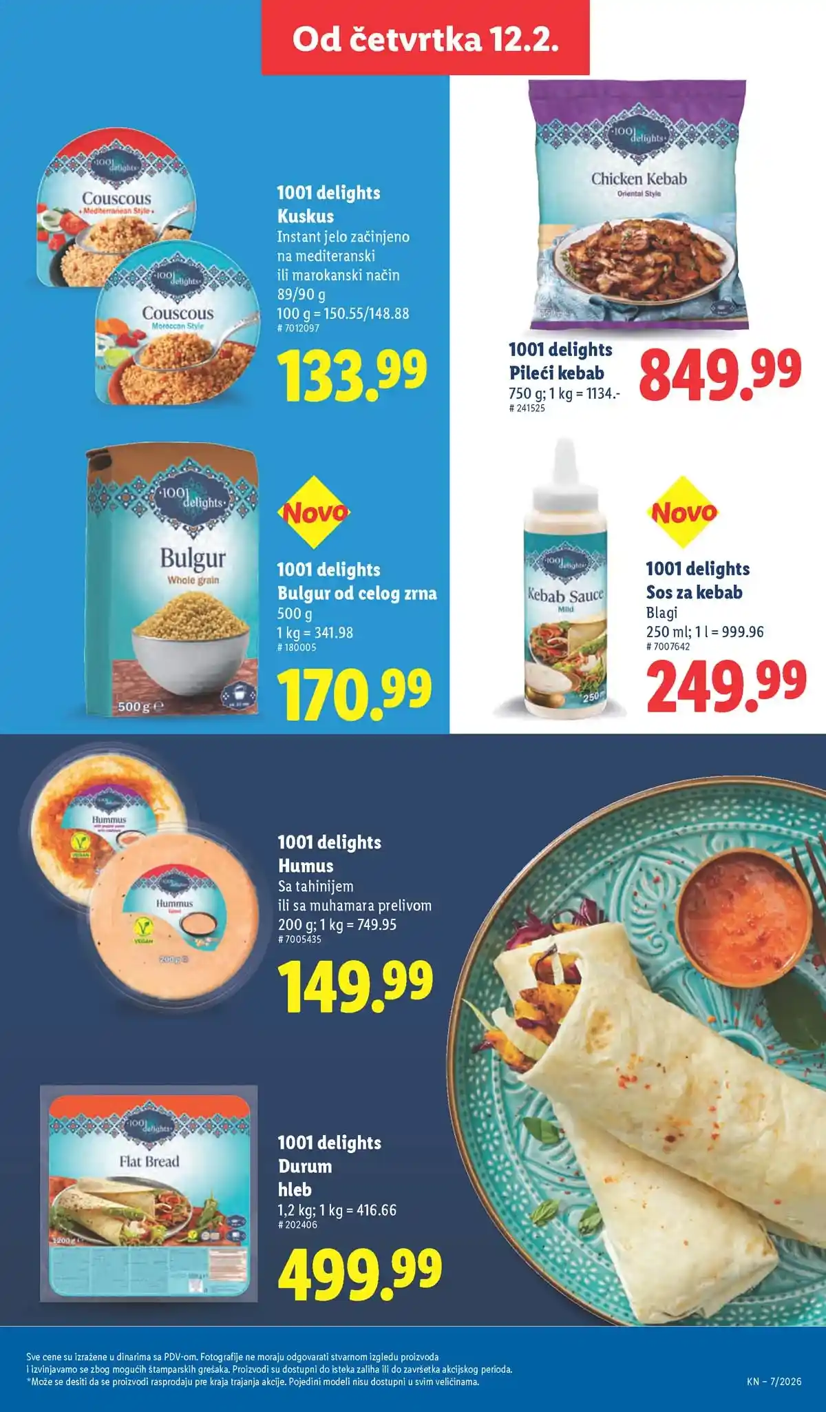 Lidl katalog sniženja Srbija februarska akcija – strana 47 Lidl katalog akcija Srbija popusti do 18. februara 2026 – strana 47