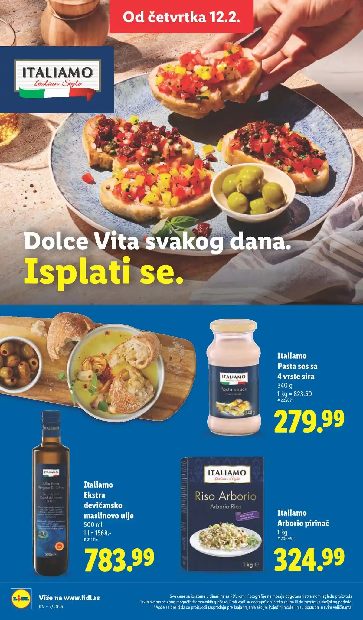 Lidl katalog sniženja Srbija februarska akcija – strana 50 Lidl katalog akcija Srbija popusti do 18. februara 2026 – strana 50