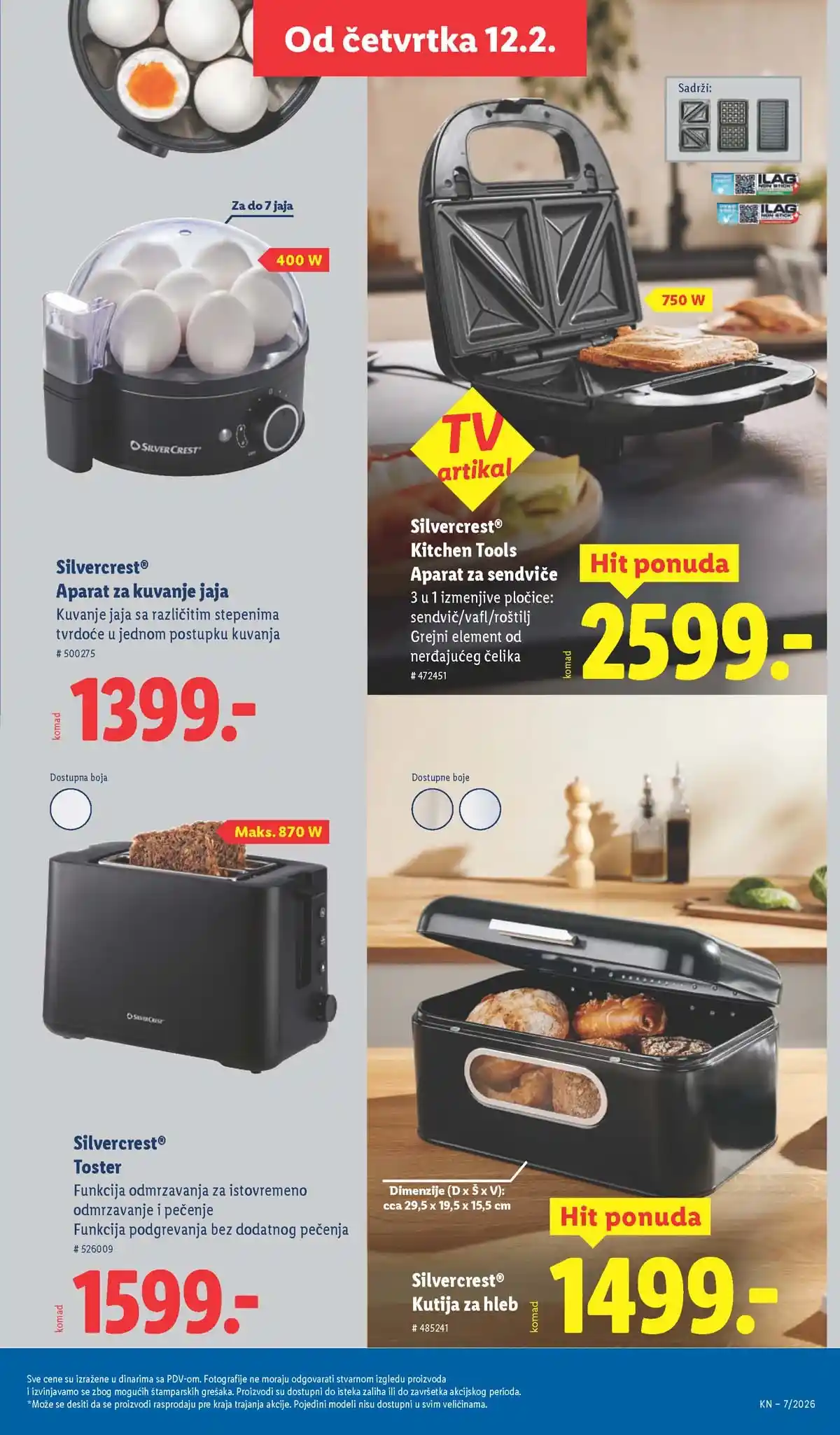 Lidl katalog sniženja Srbija februarska akcija – strana 63 Lidl katalog akcija Srbija popusti do 18. februara 2026 – strana 63
