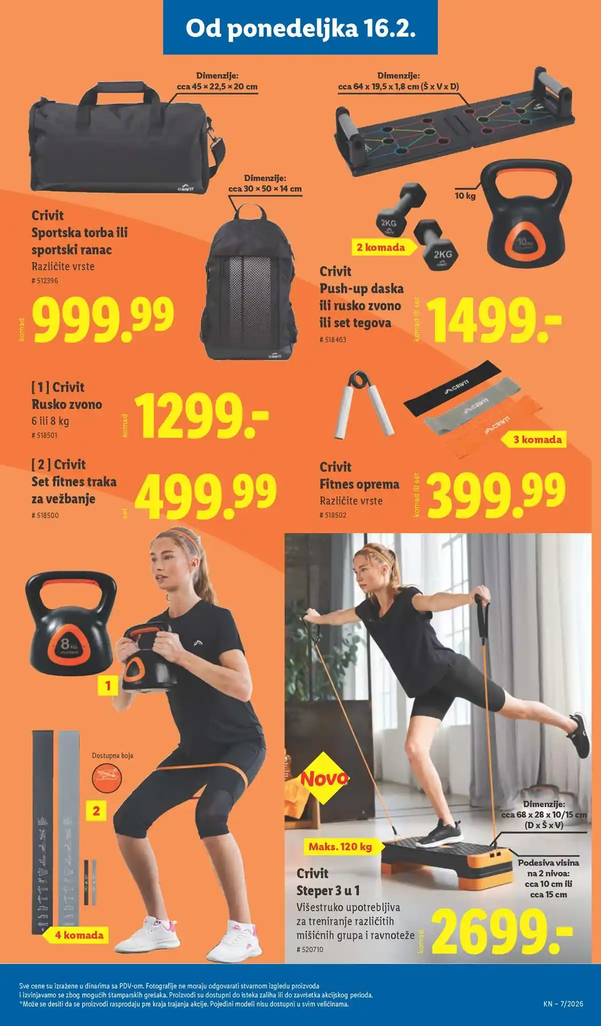 Lidl katalog sniženja Srbija februarska akcija – strana 77 Lidl katalog akcija Srbija popusti do 18. februara 2026 – strana 77