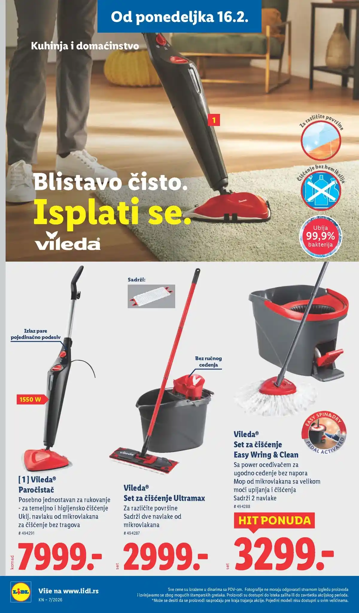 Lidl katalog sniženja Srbija februarska akcija – strana 82 Lidl katalog akcija Srbija popusti do 18. februara 2026 – strana 82