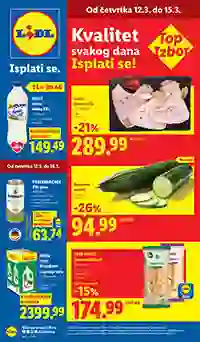 Lidl akcija stiže novi katalog popusta do 18.03.2026