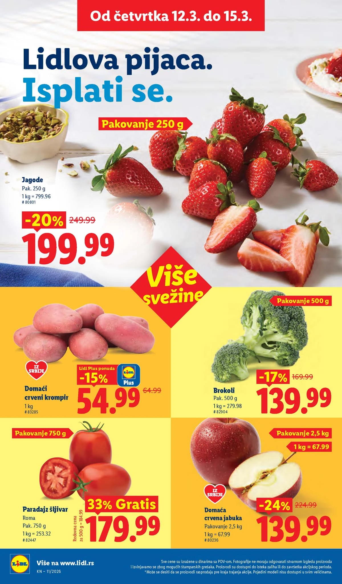 Katalozi Lidl kataloška ponuda