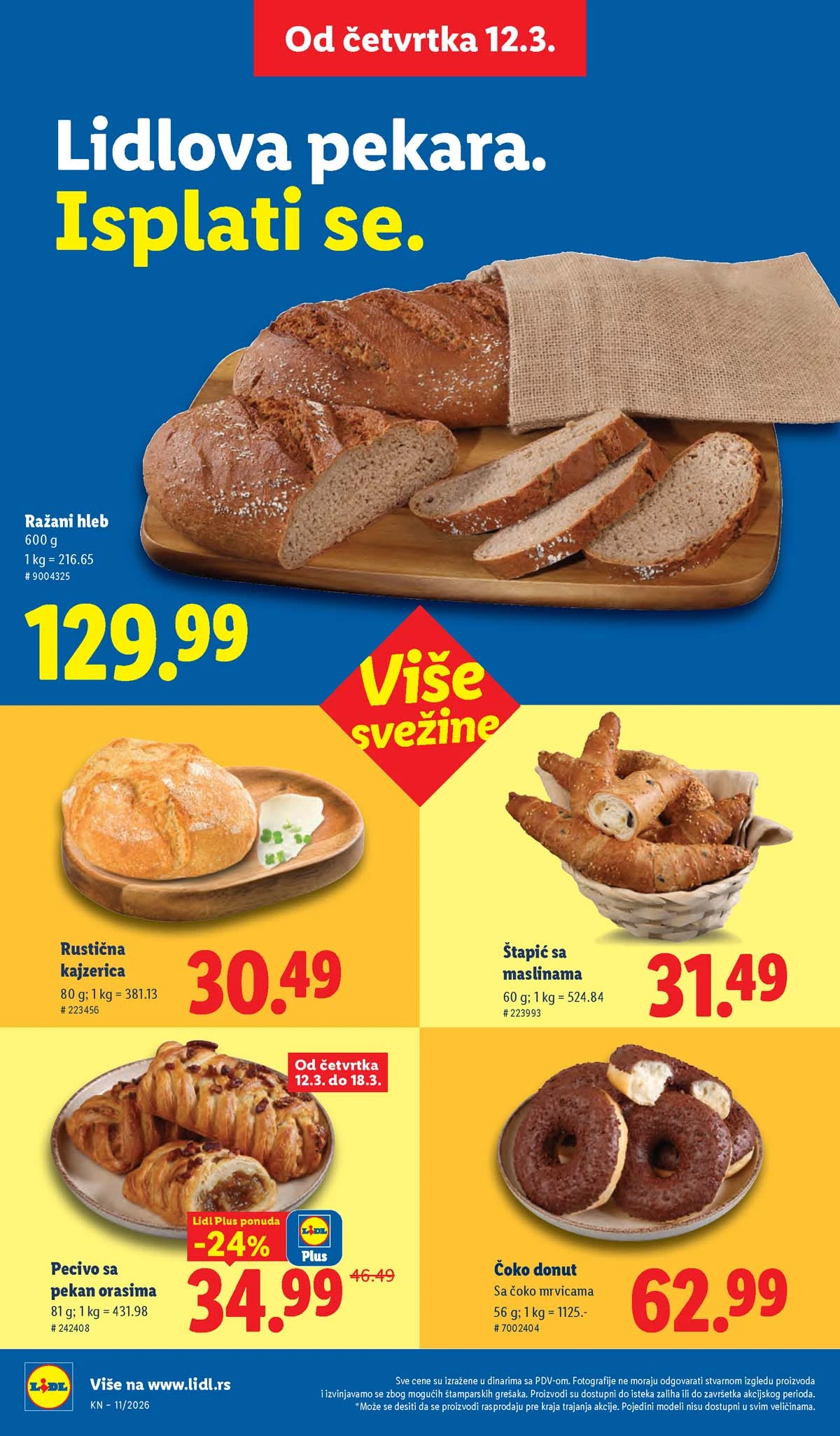 Katalozi Lidl kataloška ponuda