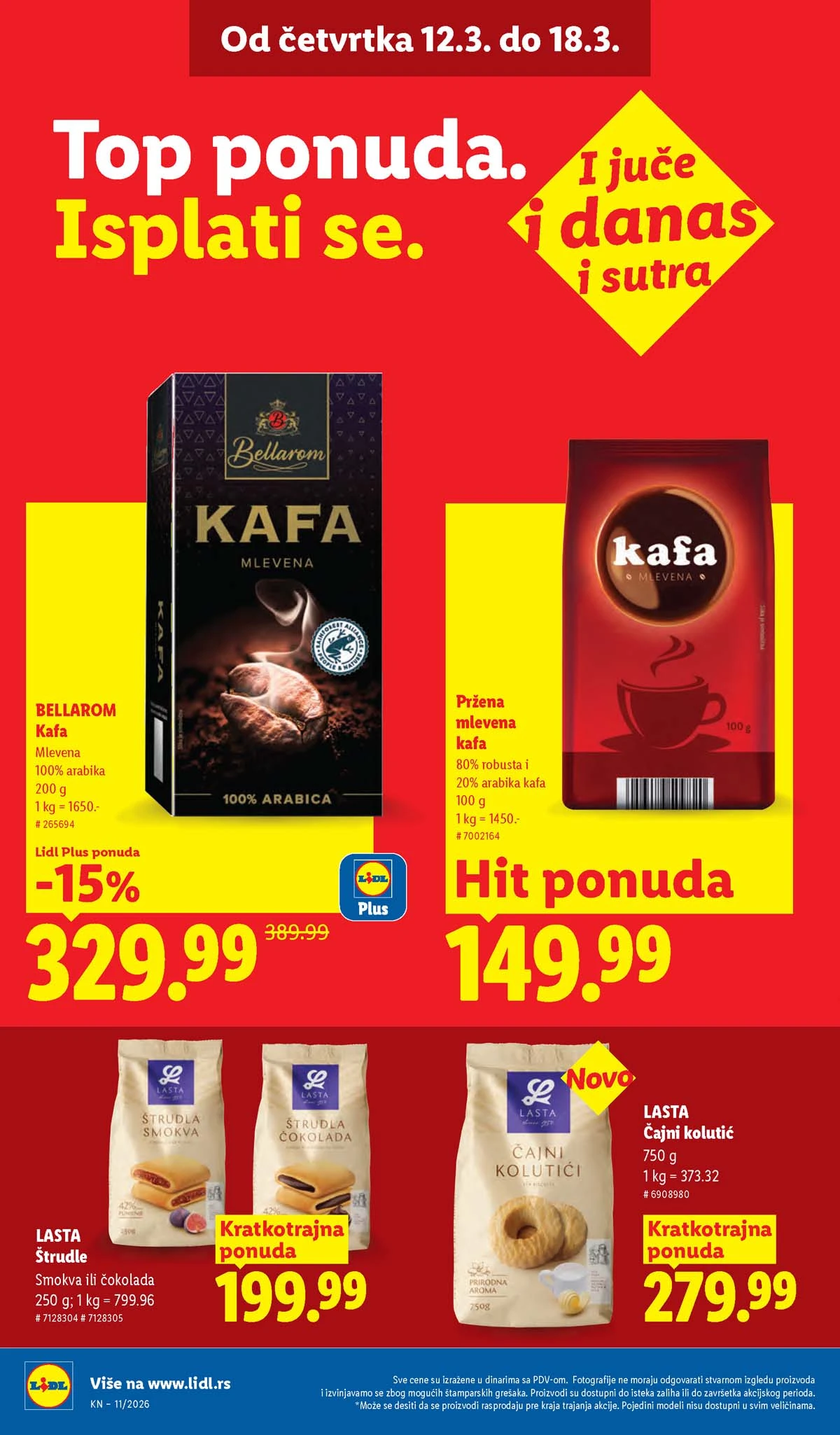 Katalozi Lidl kataloška ponuda