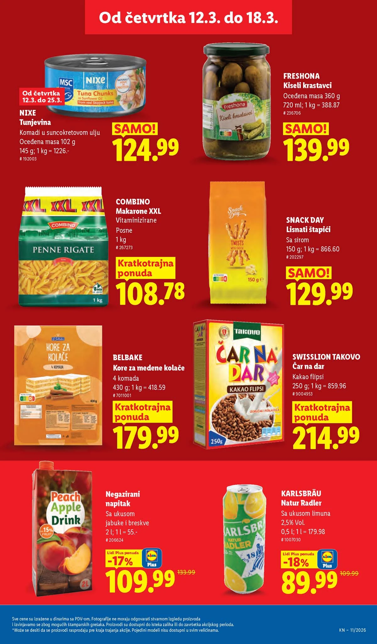 Katalozi Lidl kataloška ponuda