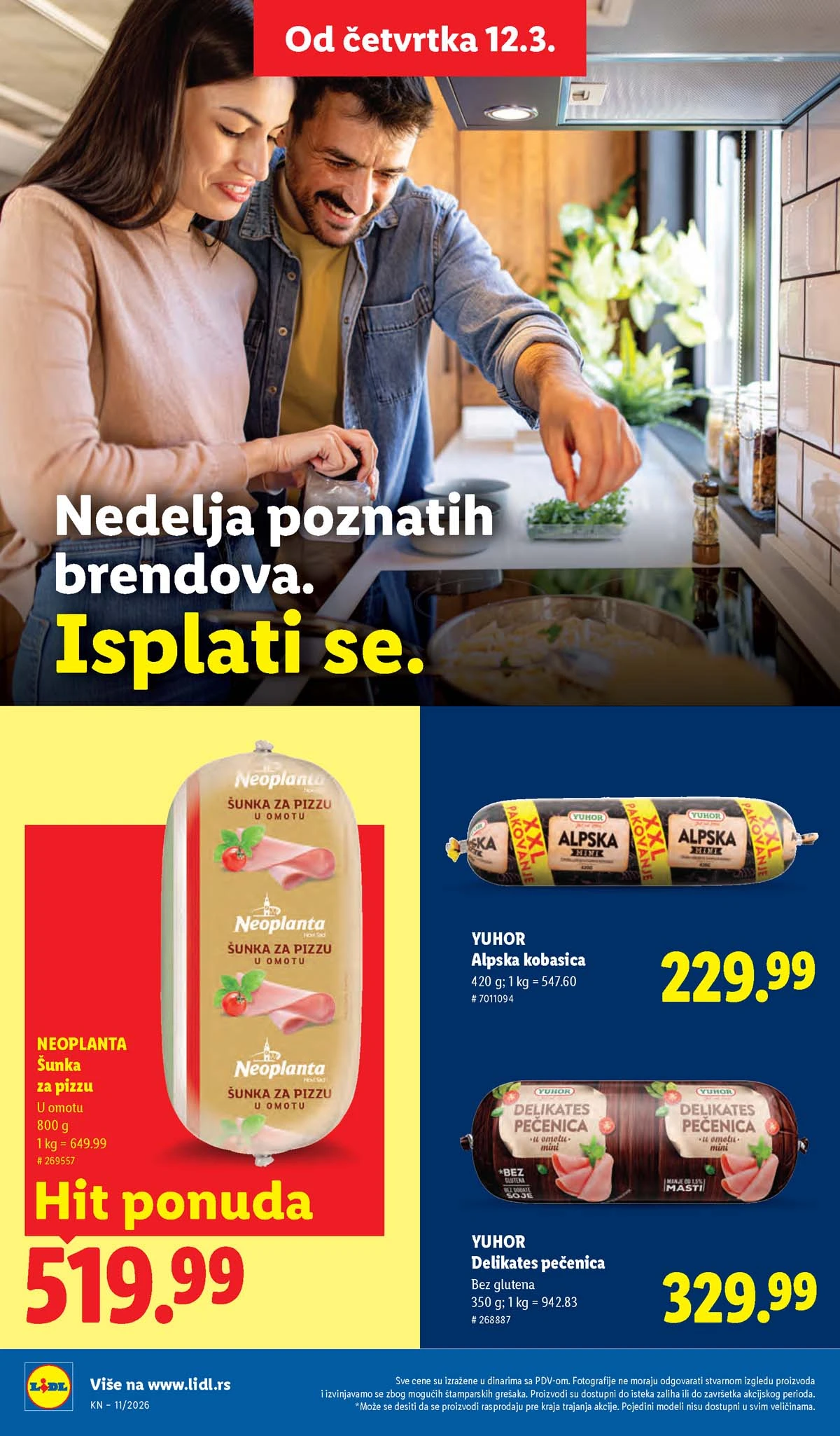 Katalozi Lidl kataloška ponuda