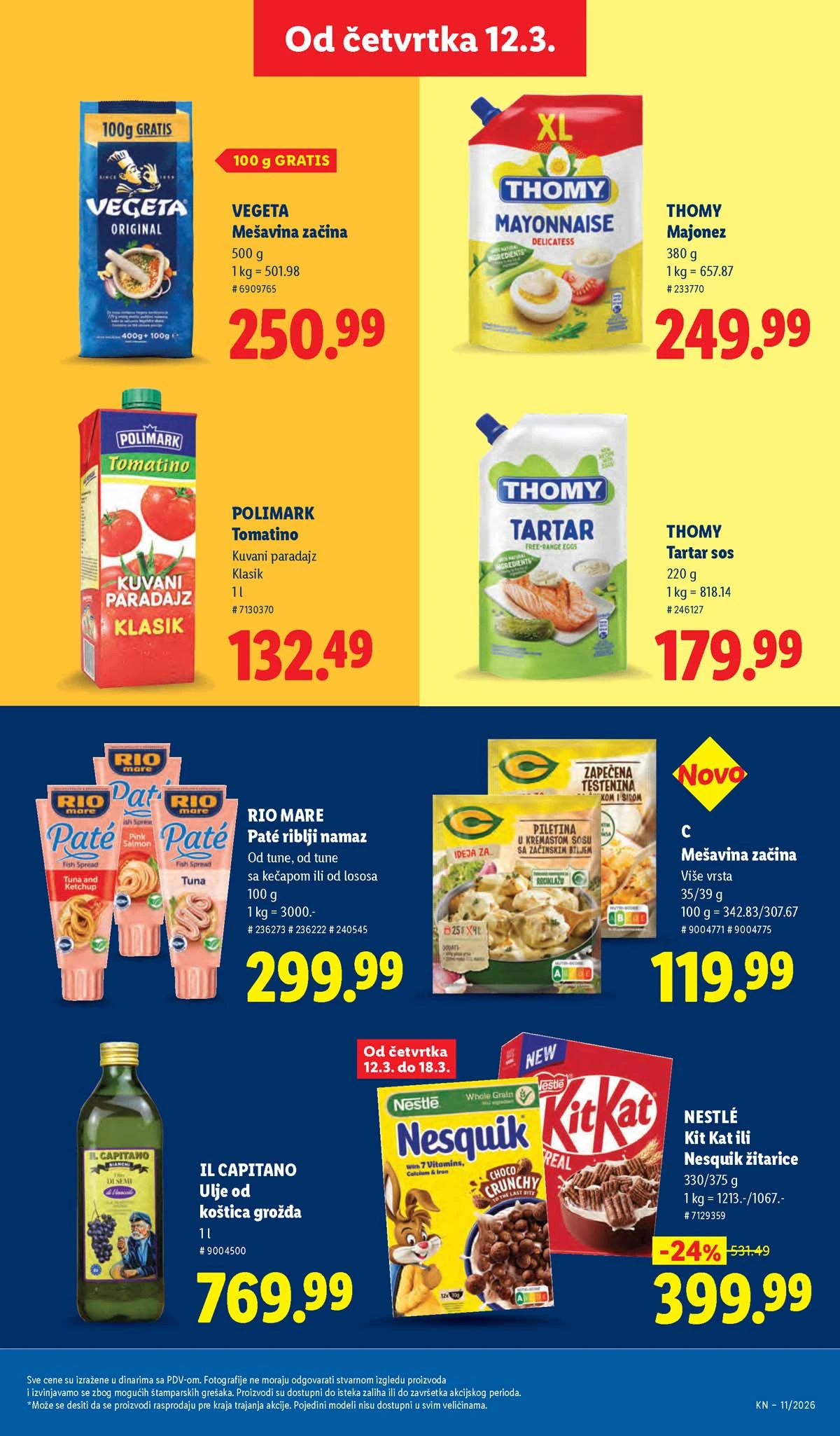Katalozi Lidl kataloška ponuda