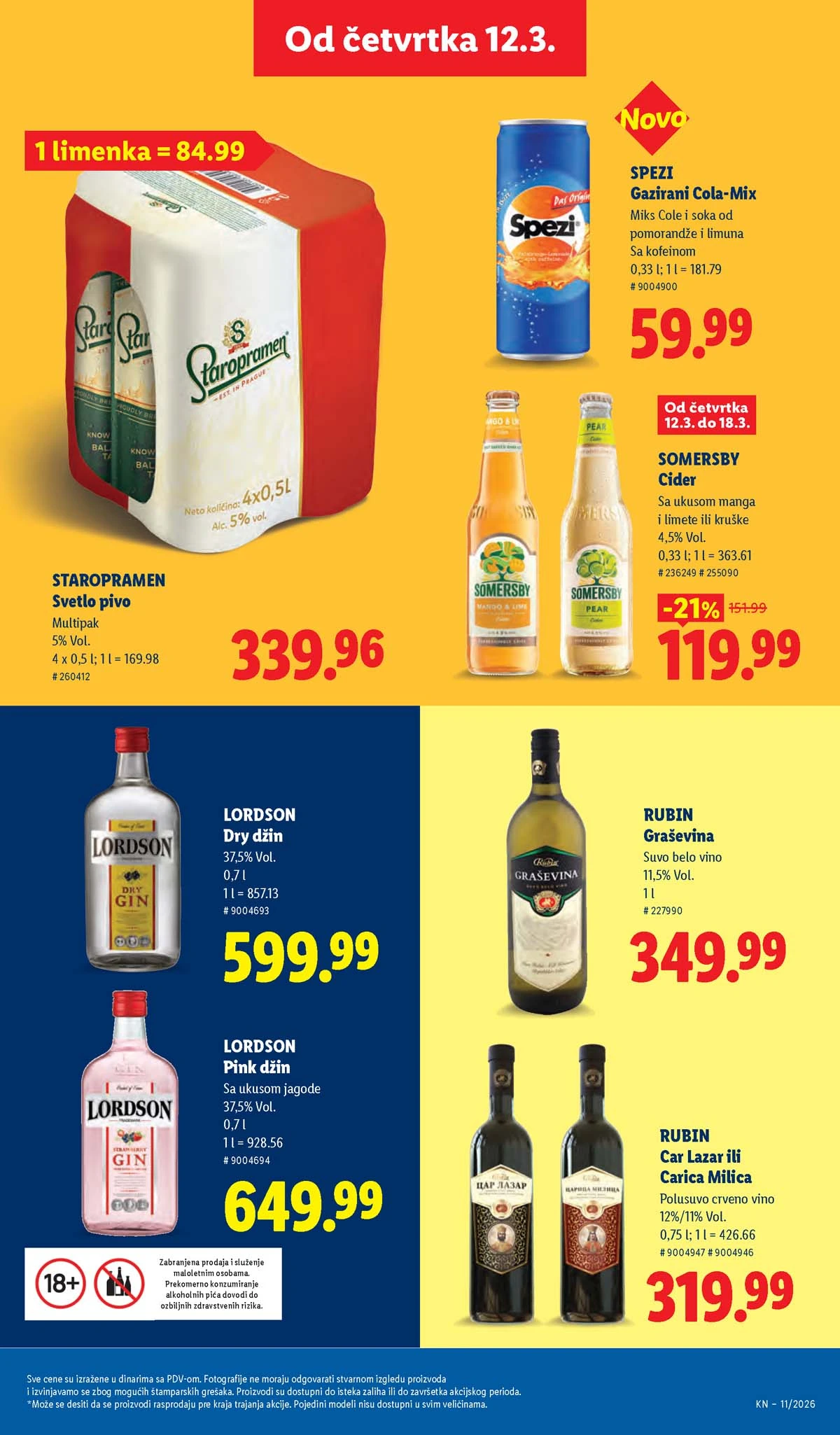 Katalozi Lidl kataloška ponuda