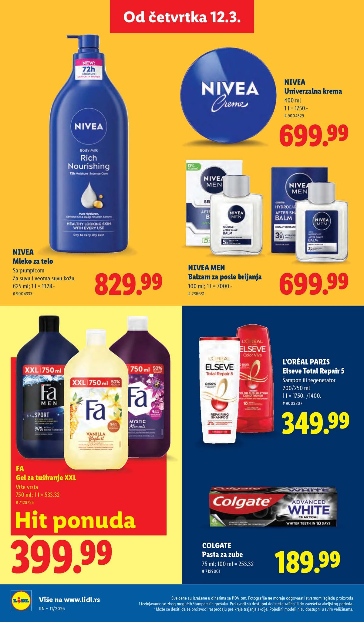 Katalozi Lidl kataloška ponuda