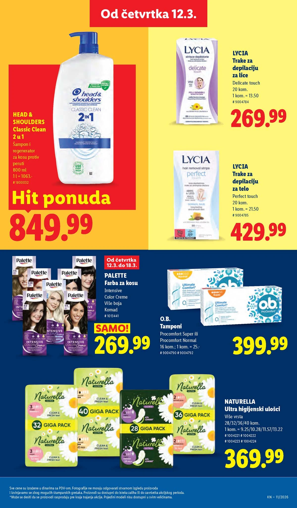Katalozi Lidl kataloška ponuda