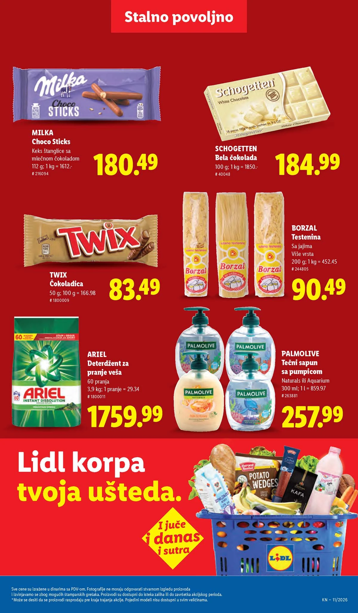 Katalozi Lidl kataloška ponuda