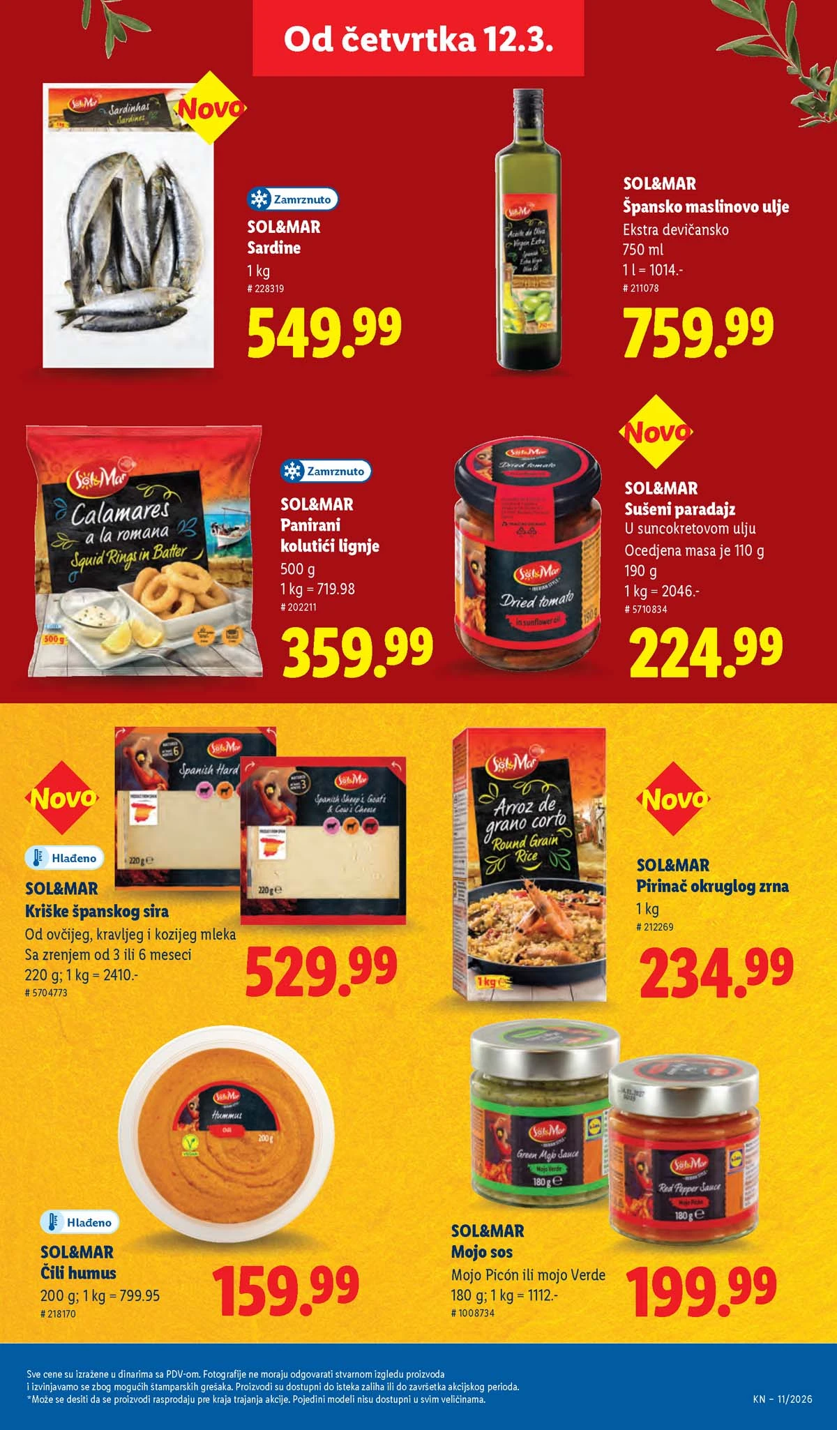 Katalozi Lidl kataloška ponuda