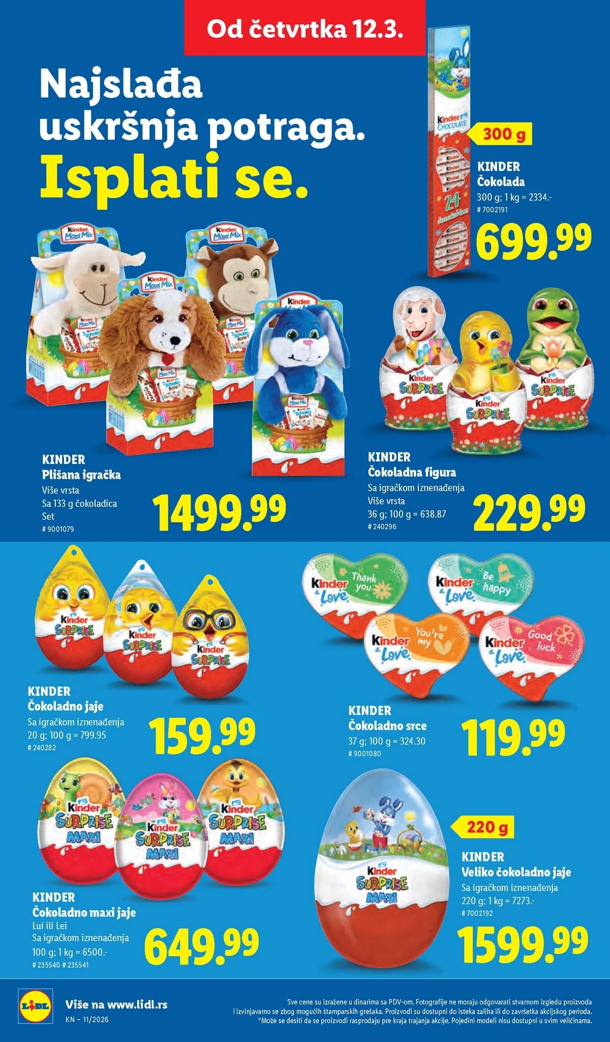 Katalozi Lidl kataloška ponuda