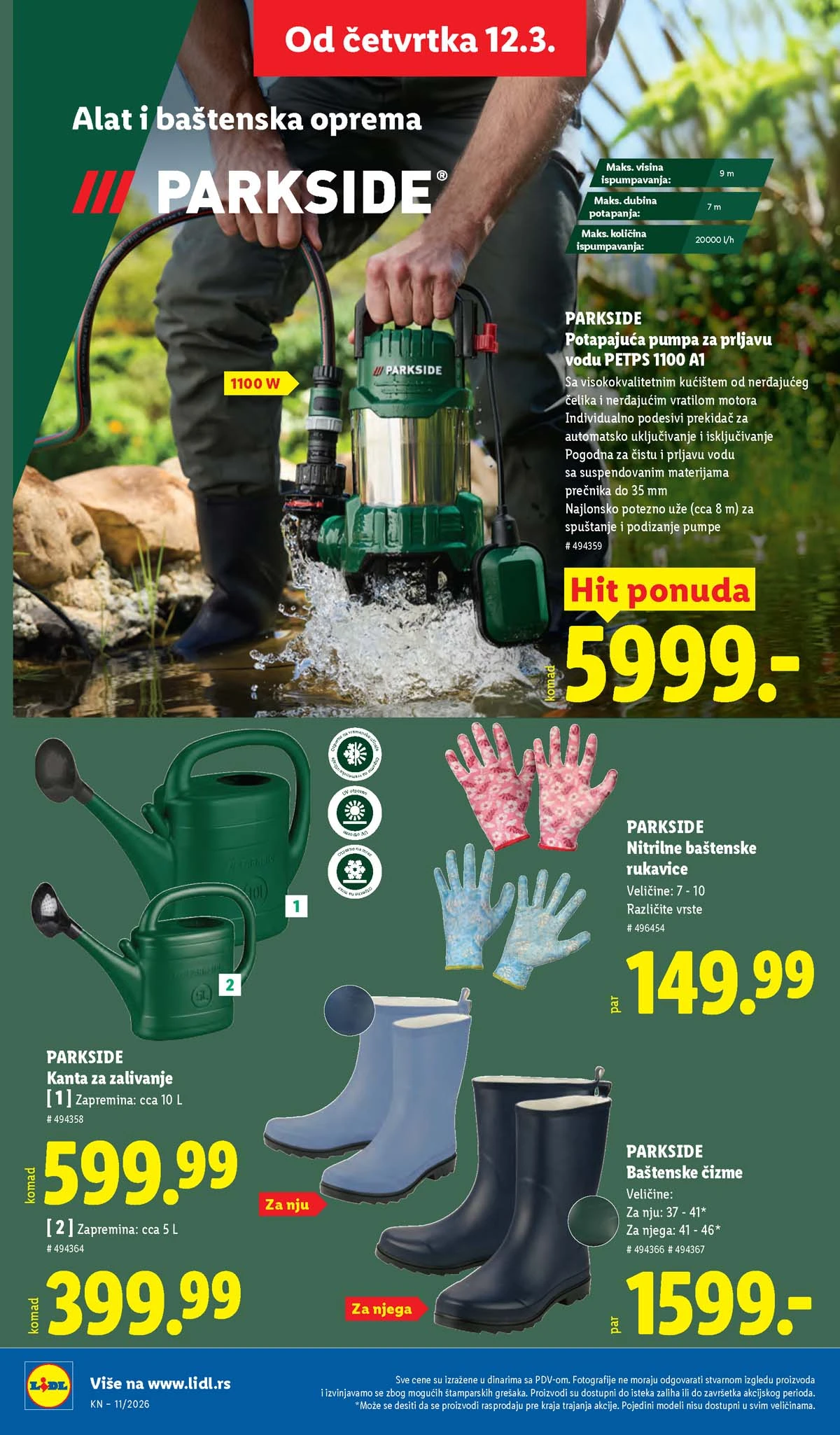 Katalozi Lidl kataloška ponuda