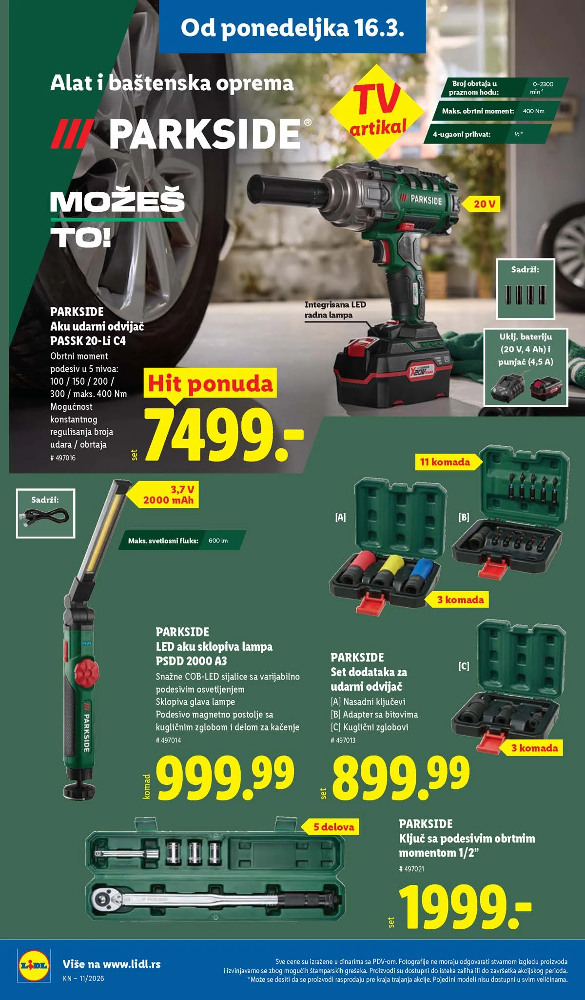 Katalozi Lidl kataloška ponuda