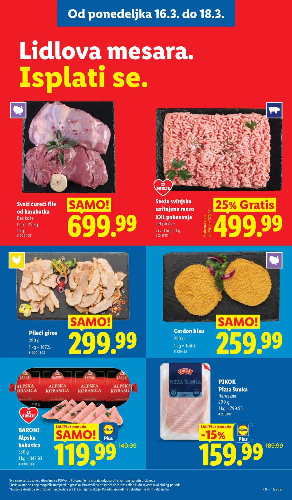 Katalozi Lidl kataloška ponuda