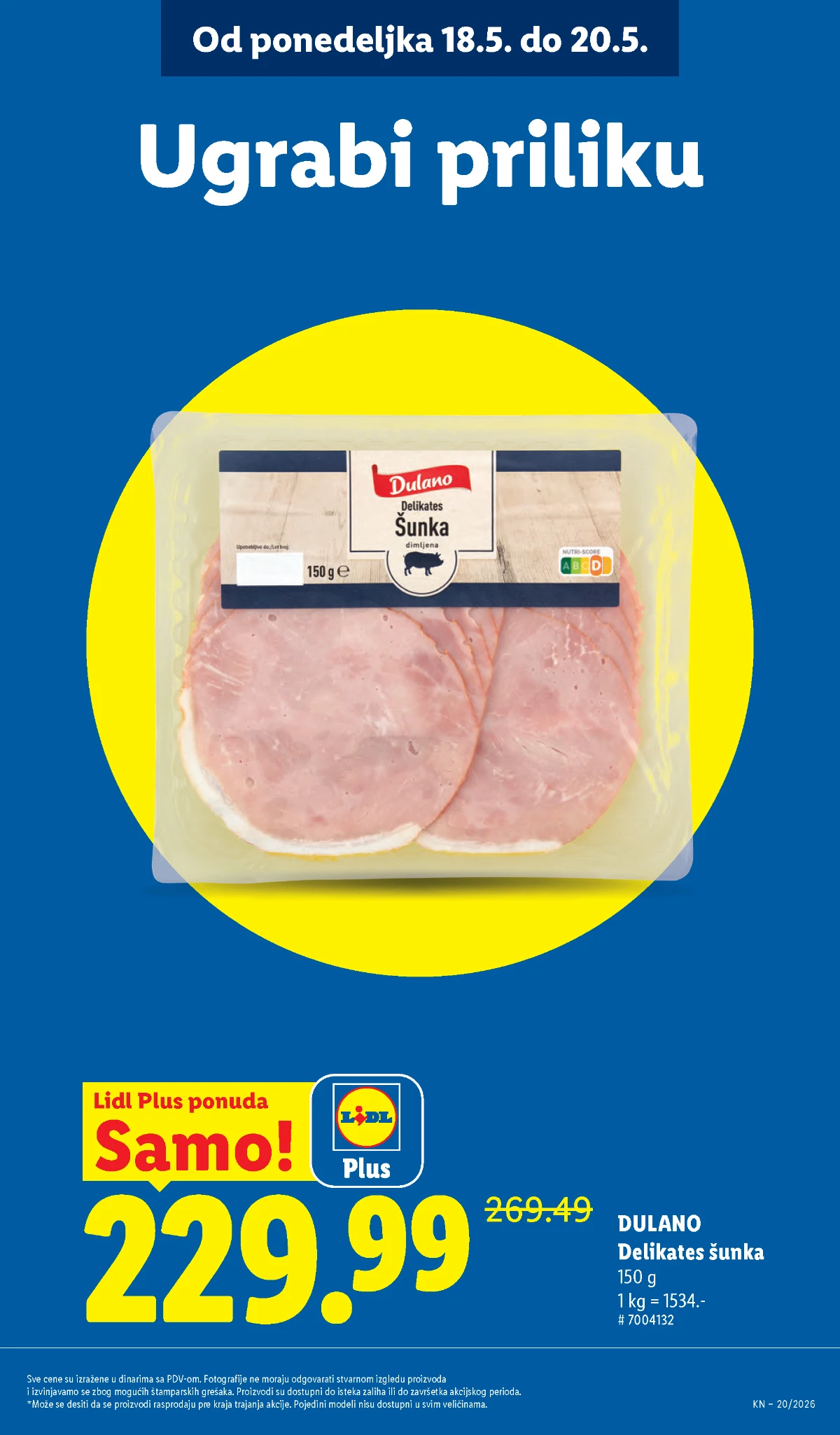 Lidl katalog strana 13 – dodatne akcije i hit ponude Lidl akcija maj 2026 – dodatne ponude i proizvodi na sniženju