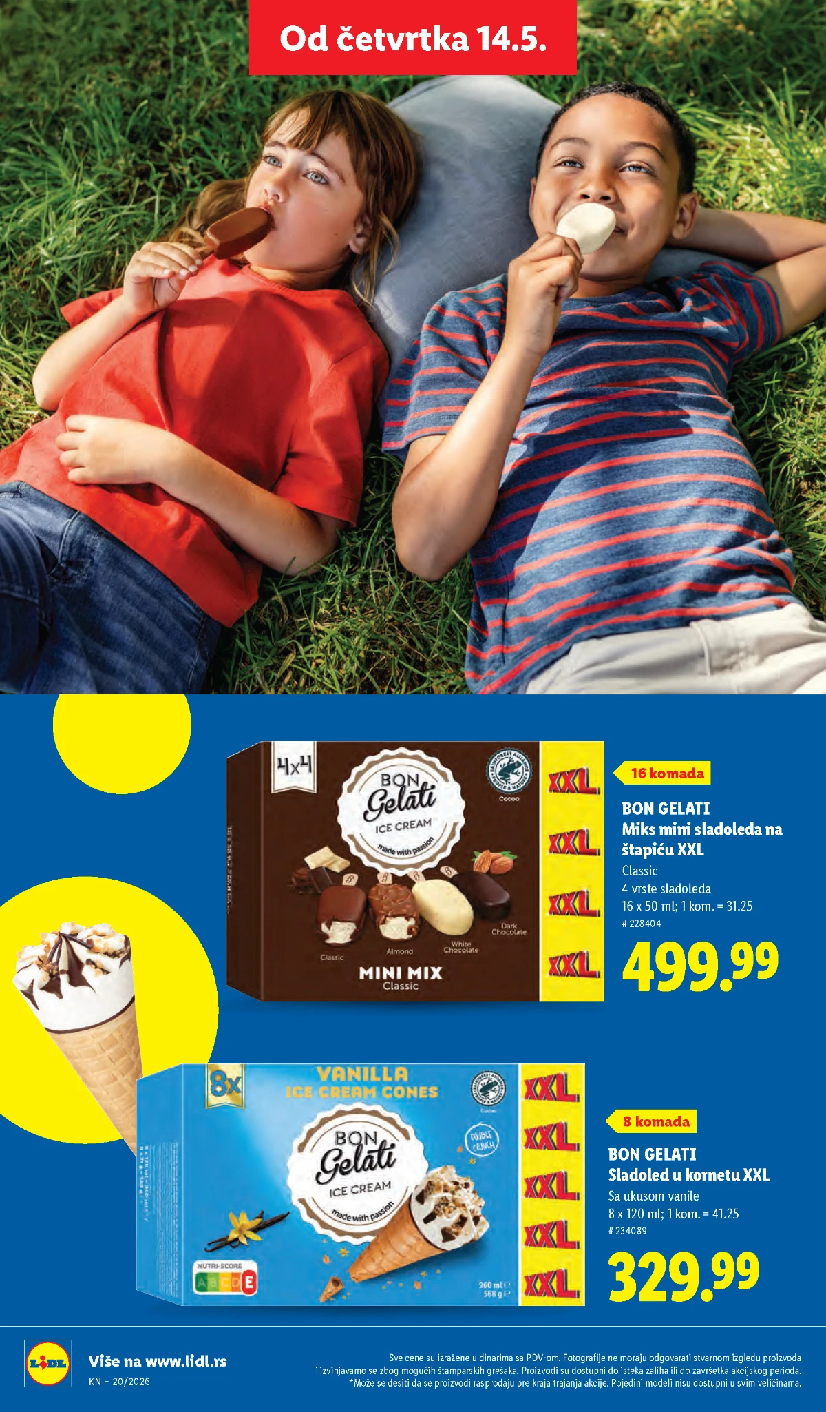 Lidl katalog akcija strana 46 – hit ponude 07.05.–13.05.2026 Lidl katalog akcija strana 46 hit ponude Srbija 2026