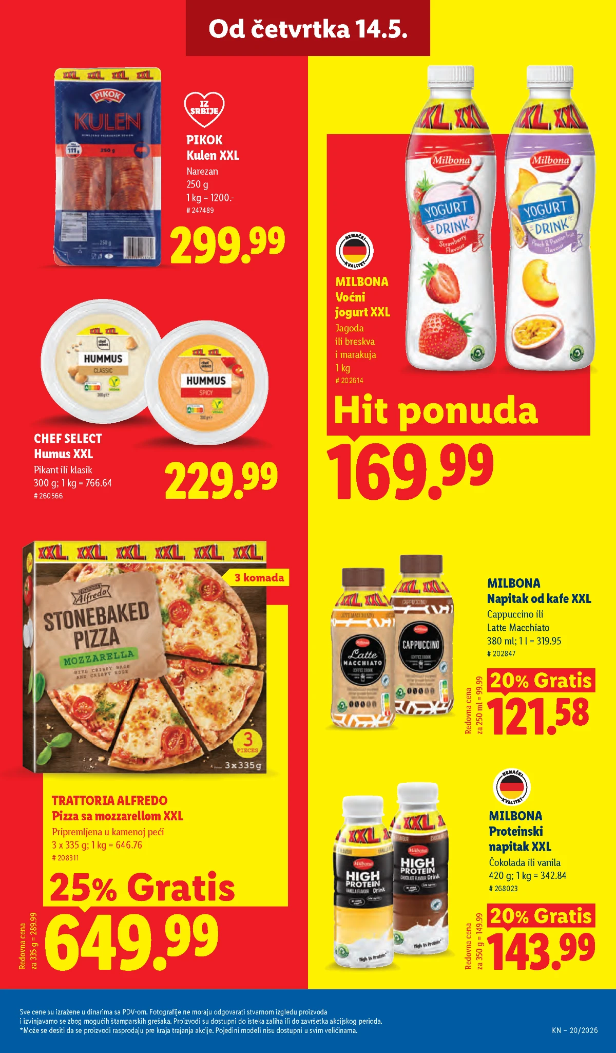 Lidl katalog akcija strana 51 – hit ponude 07.05.–13.05.2026 Lidl katalog akcija strana 51 hit ponude Srbija 2026