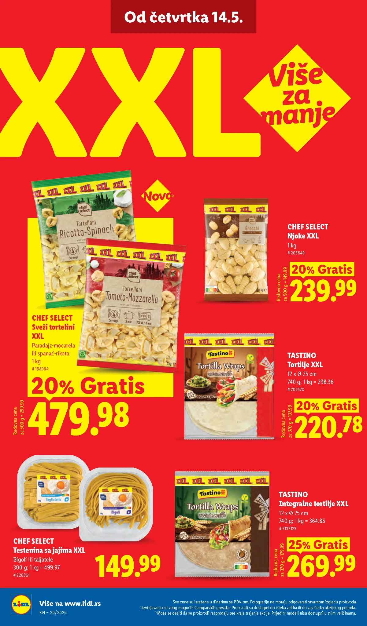 Lidl katalog akcija strana 52 – hit ponude 07.05.–13.05.2026 Lidl katalog akcija strana 52 hit ponude Srbija 2026