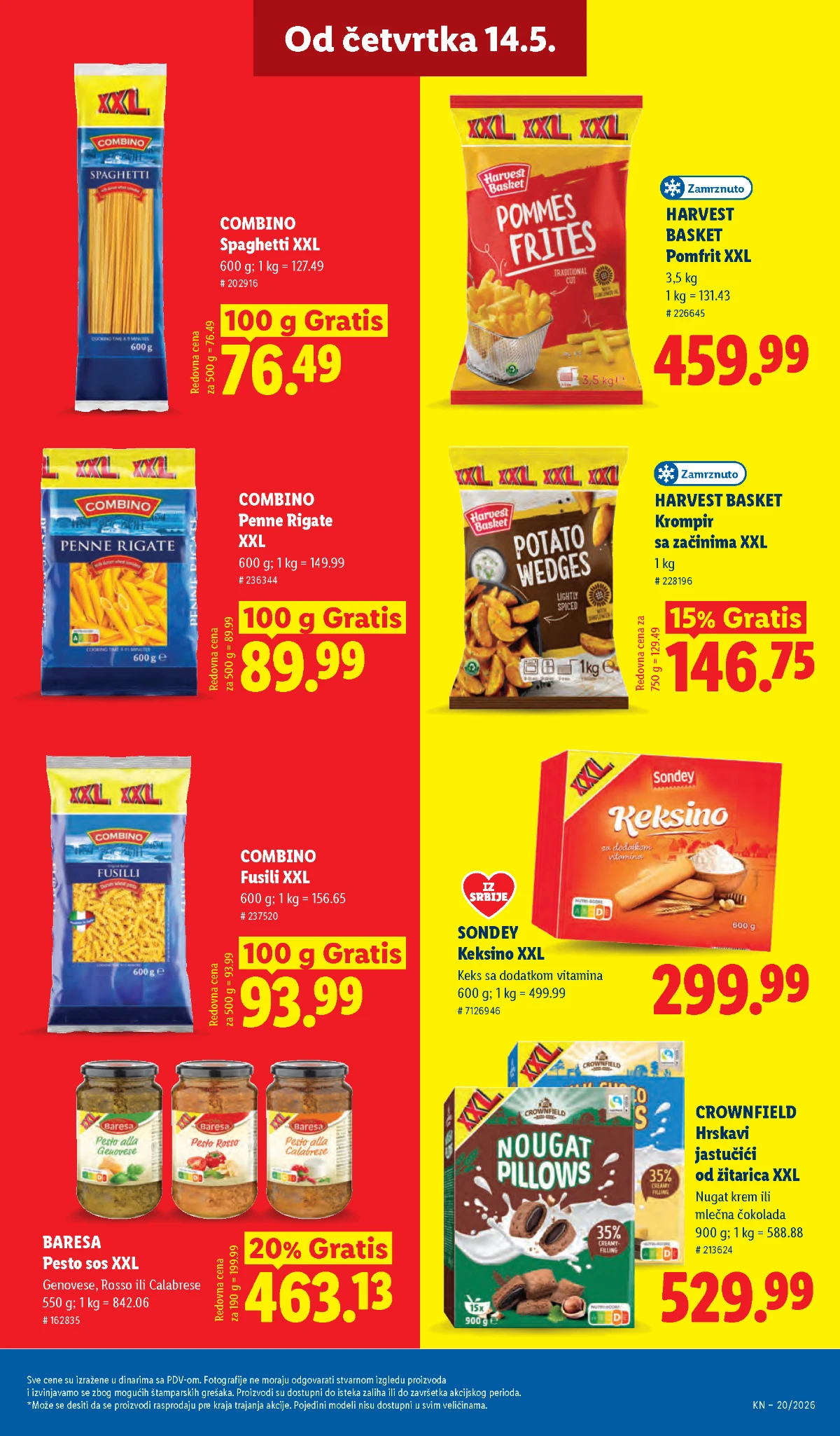 Lidl katalog akcija strana 53 – hit ponude 07.05.–13.05.2026 Lidl katalog akcija strana 53 hit ponude Srbija 2026