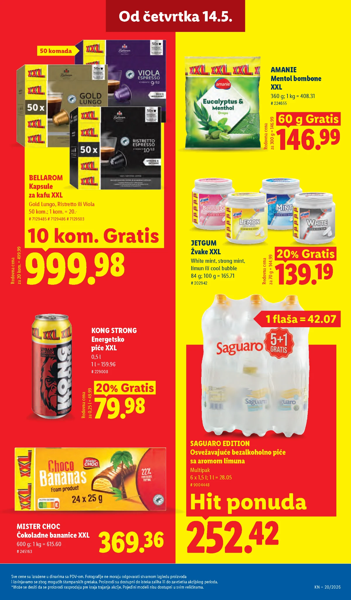 Lidl katalog akcija strana 55 – hit ponude 07.05.–13.05.2026 Lidl katalog akcija strana 55 hit ponude Srbija 2026